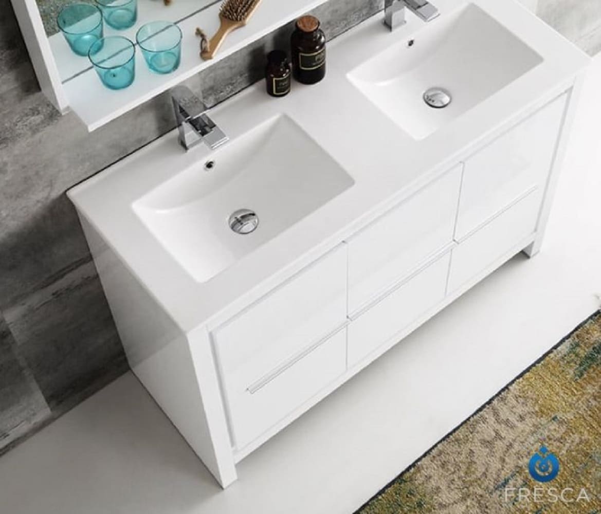 Fresca FVN8148WH-D Bath-Vanity-Combo - View #8