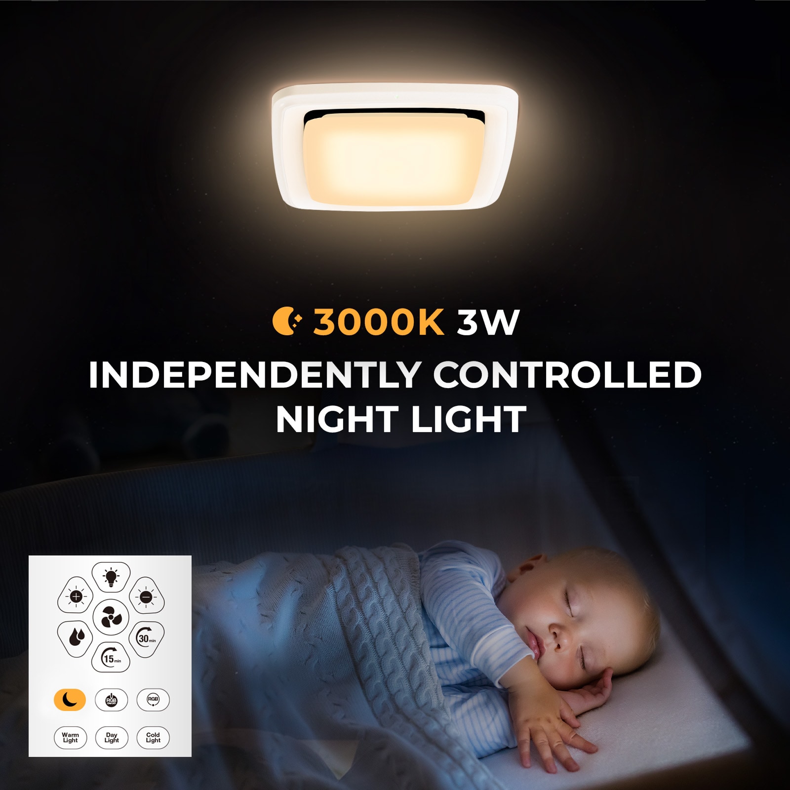 Akicon AKHR110-RGB1-W Bath-Fans - View #8