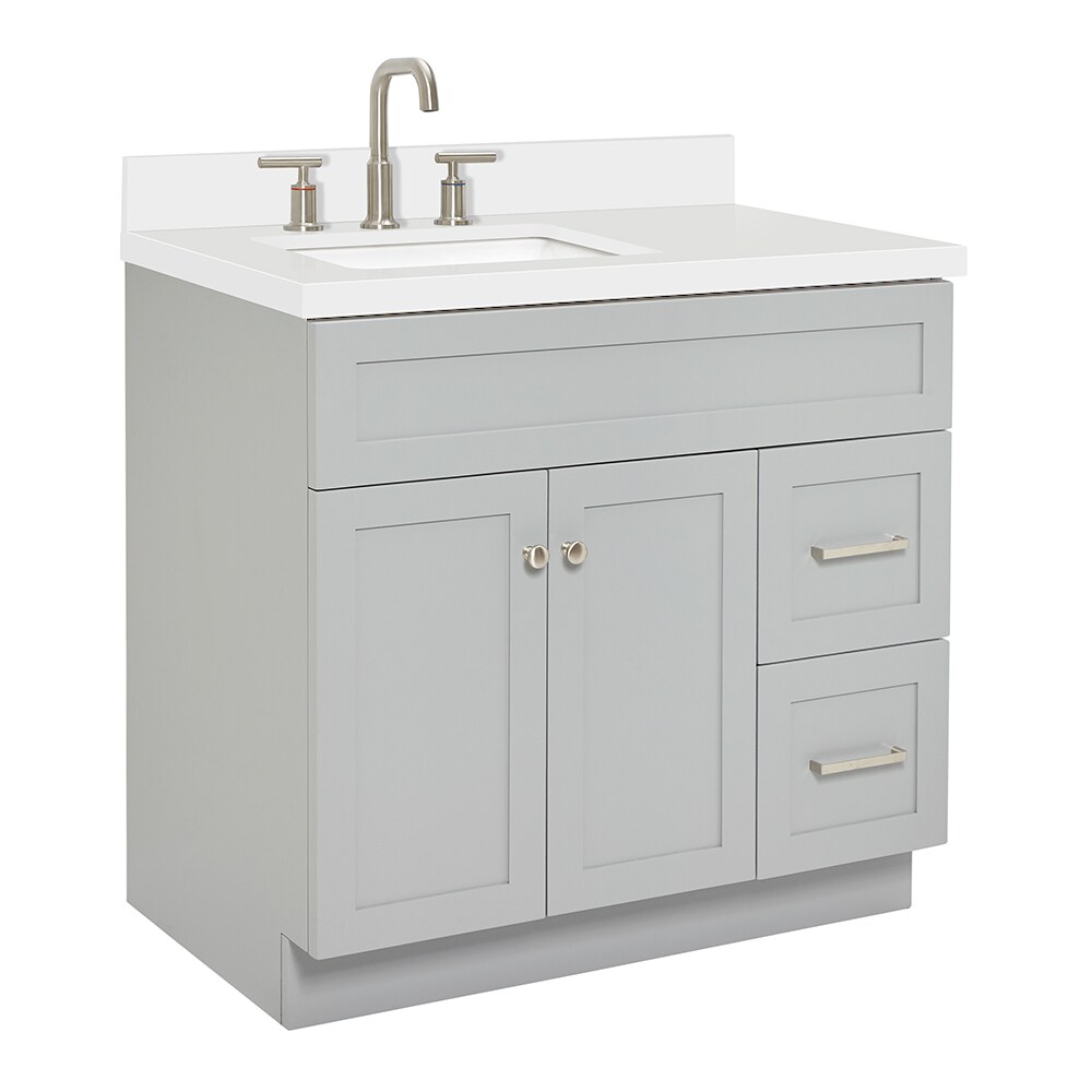 ARIEL F037SLWQRVOGRY Bath-Vanity-Combo - View #7