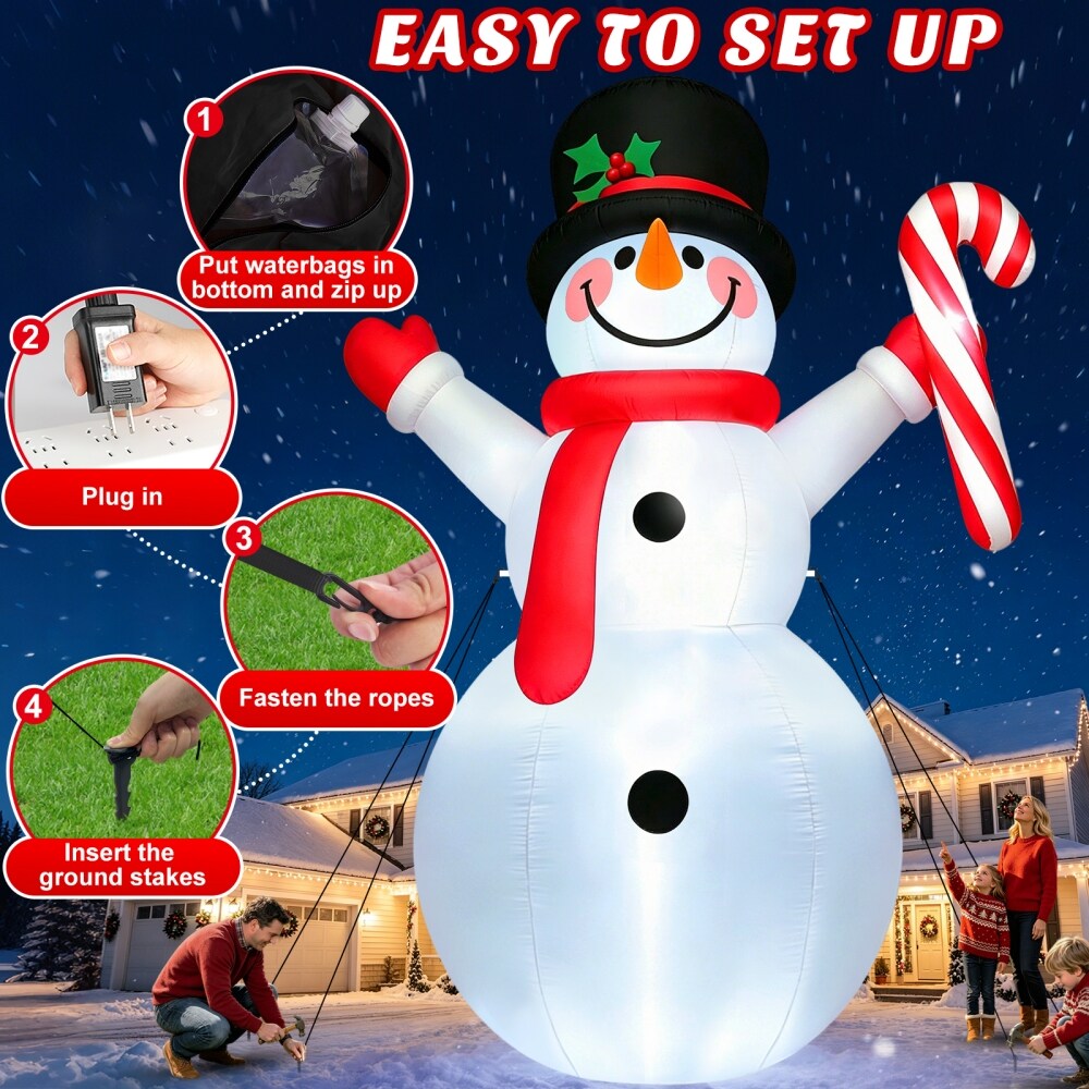 Danxilu C-SNOWMAN-010-12F Christmas-Inflatables - View #4