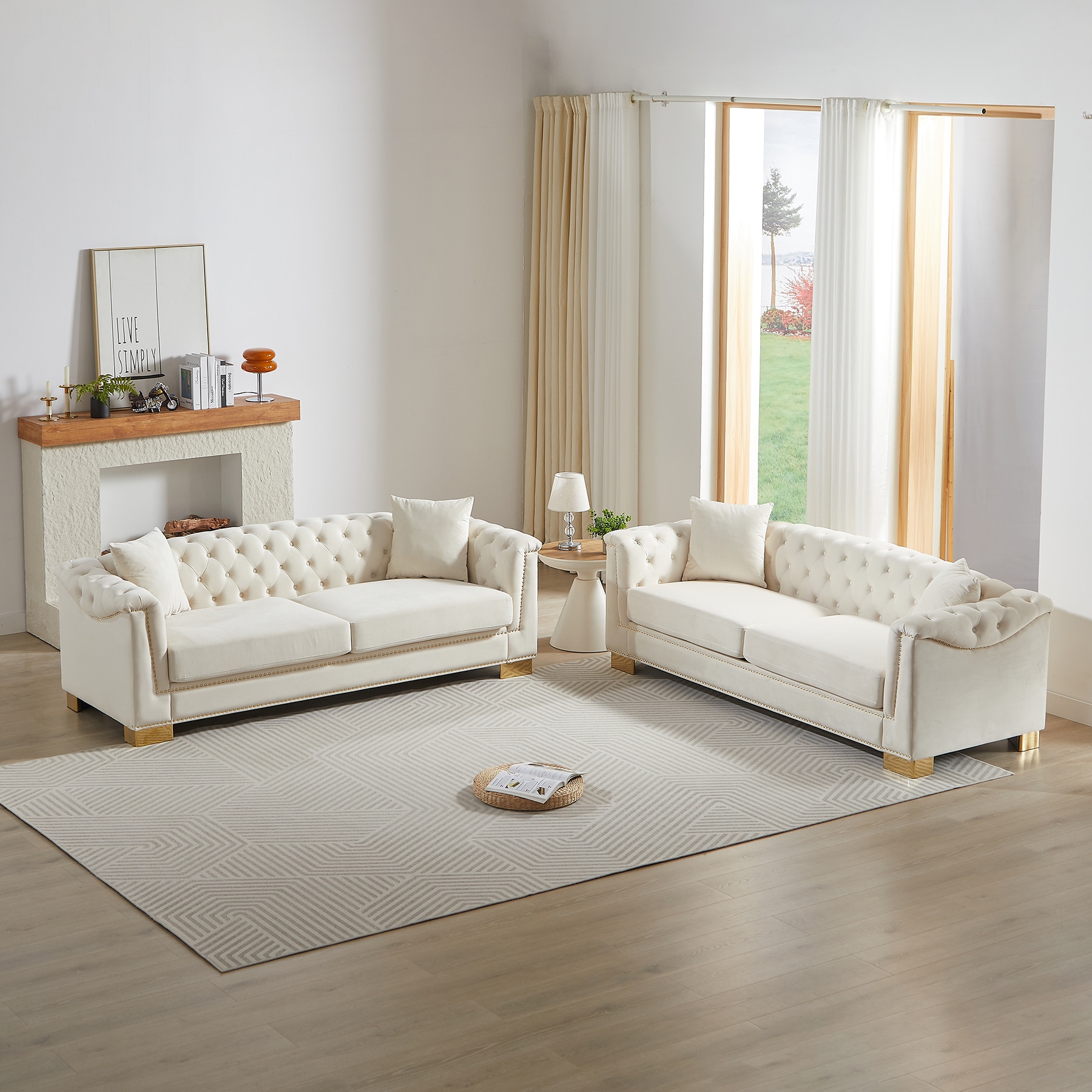 SINOFURN SYA370011GY Living-Room-Sets - View #4