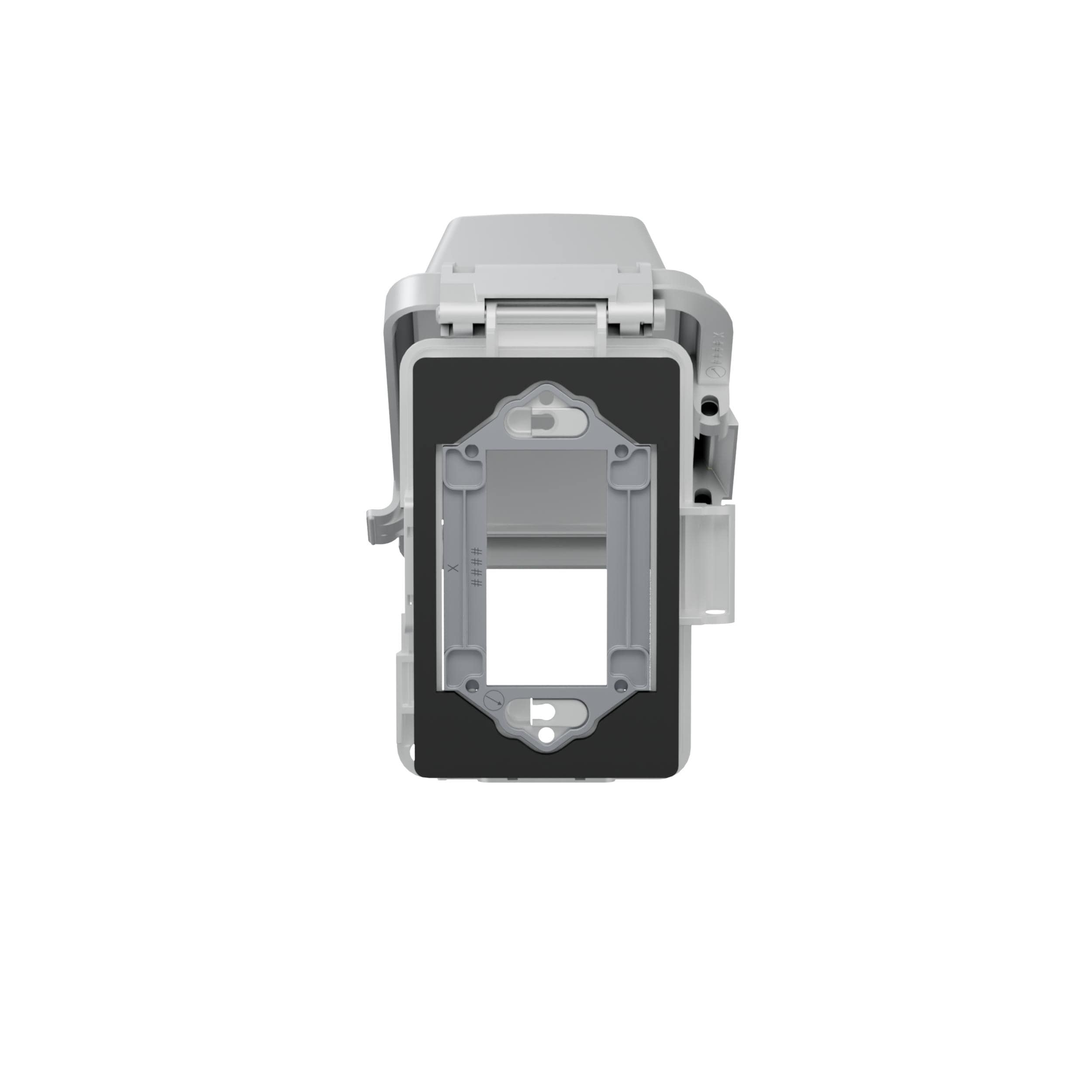 Hubbell MM420W Electrical-Box-Covers - View #7