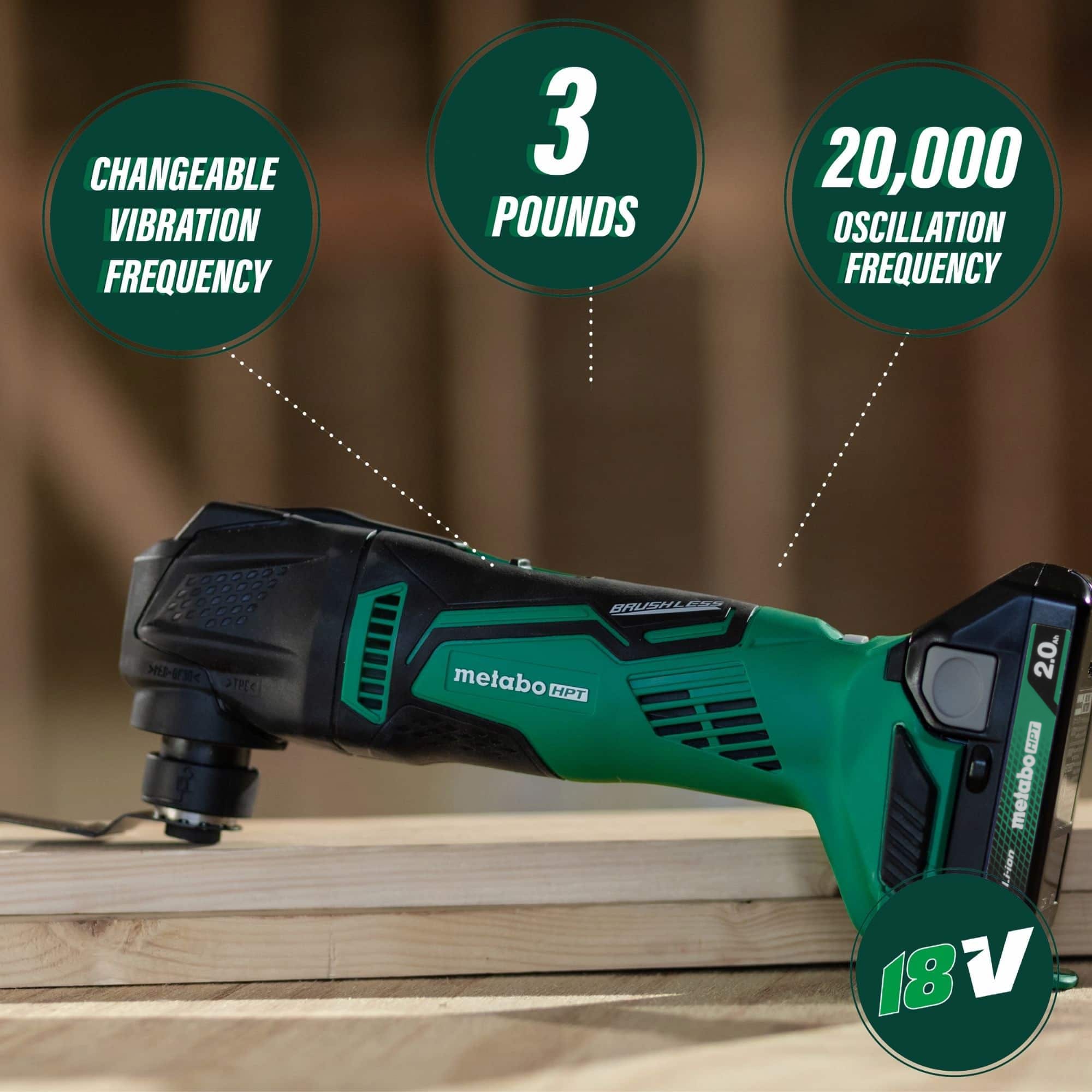 Metabo HPT MultiVolt 4-Tool Brushless Power Tool Combo Kit with Soft Case Li-ion Batteries and Charger Included) in the Power Tool Combo Kits  department at
