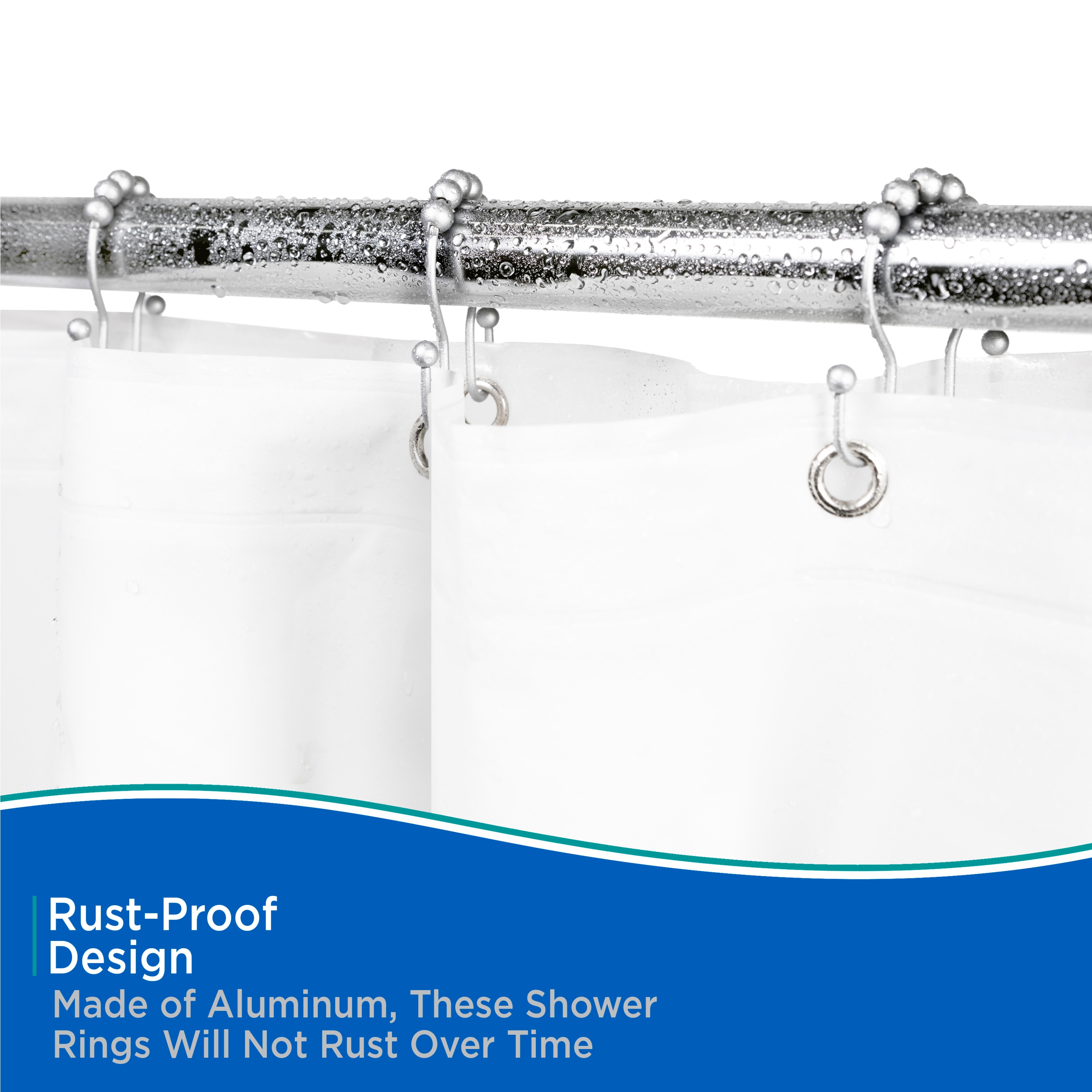 Kenney KN67124 Shower-Rings-Hooks - View #4