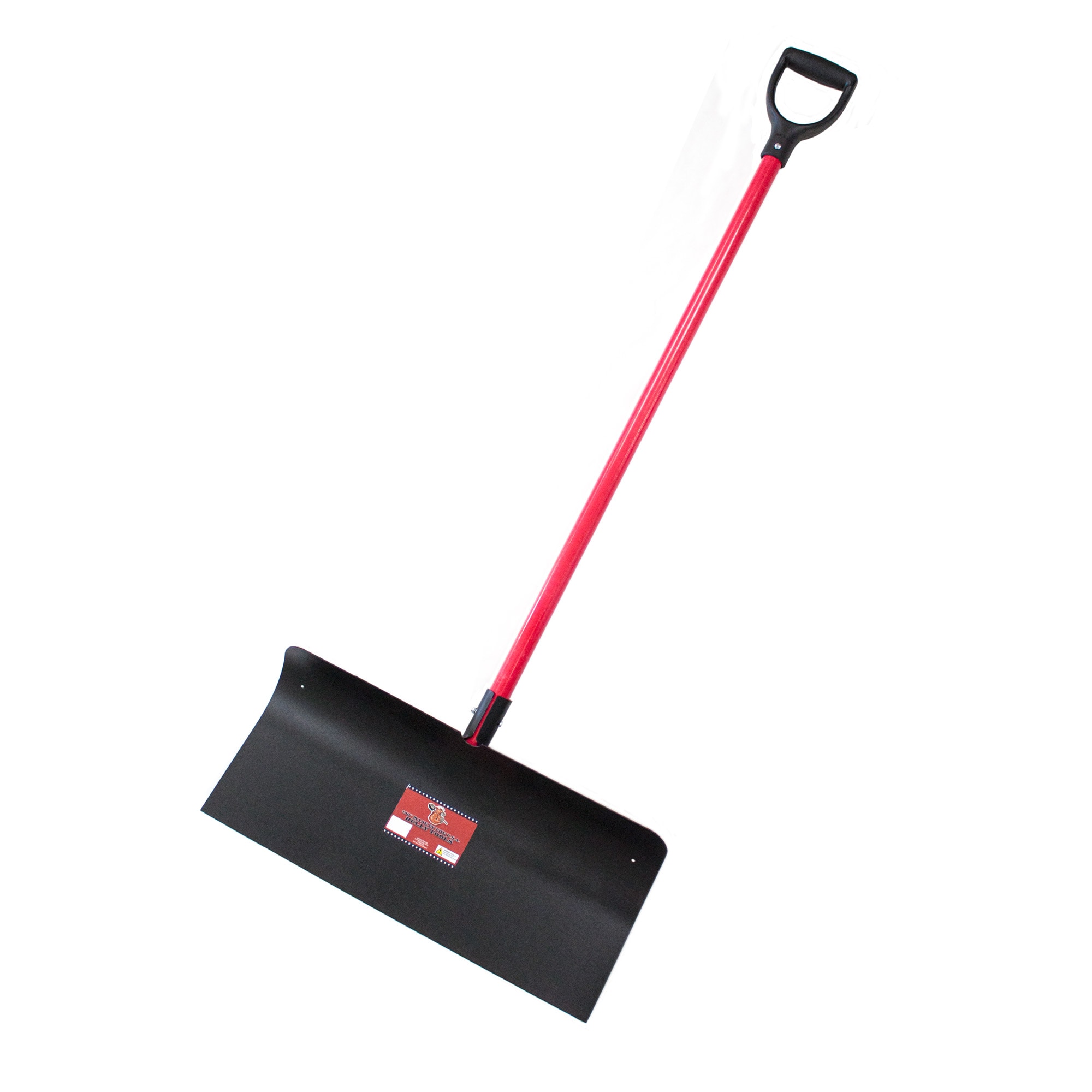 Bully Tools 24-in Steel Snow Shovel with 47-in Fiberglass Handle in the Snow  Shovels department at