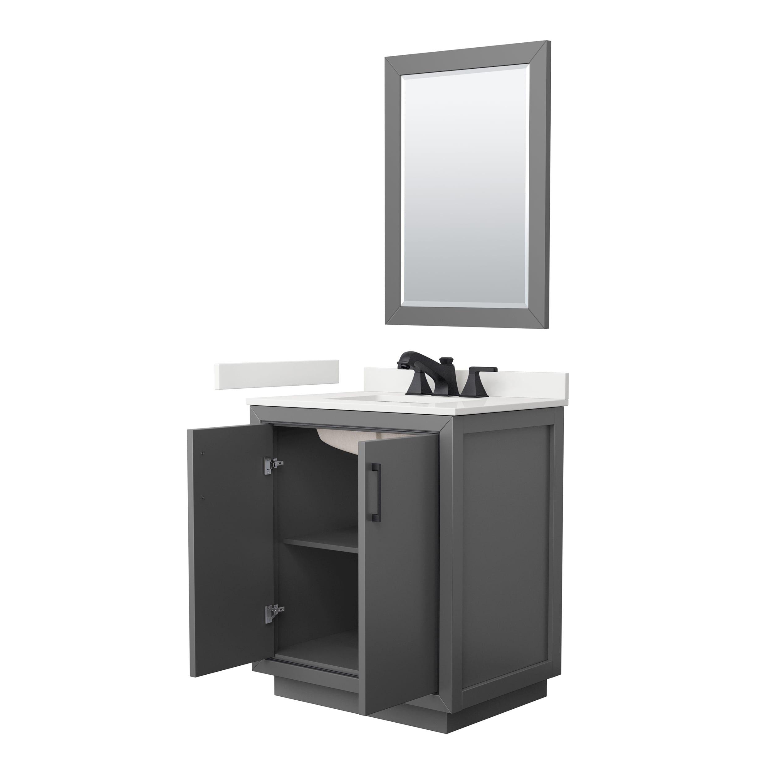 Wyndham Collection WCF111130SGBWQUS3M24 Bath-Vanity-Combo - View #2