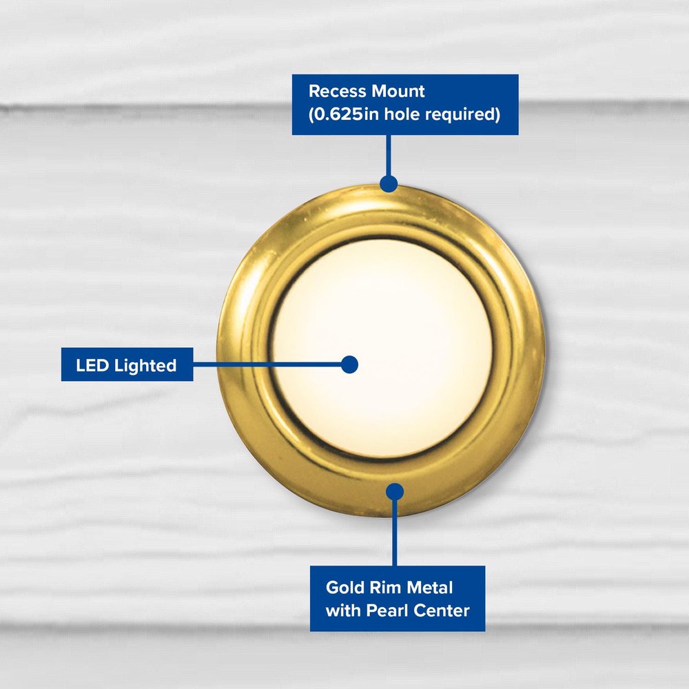 Globe 36470 Doorbell-Push-Buttons - View #3