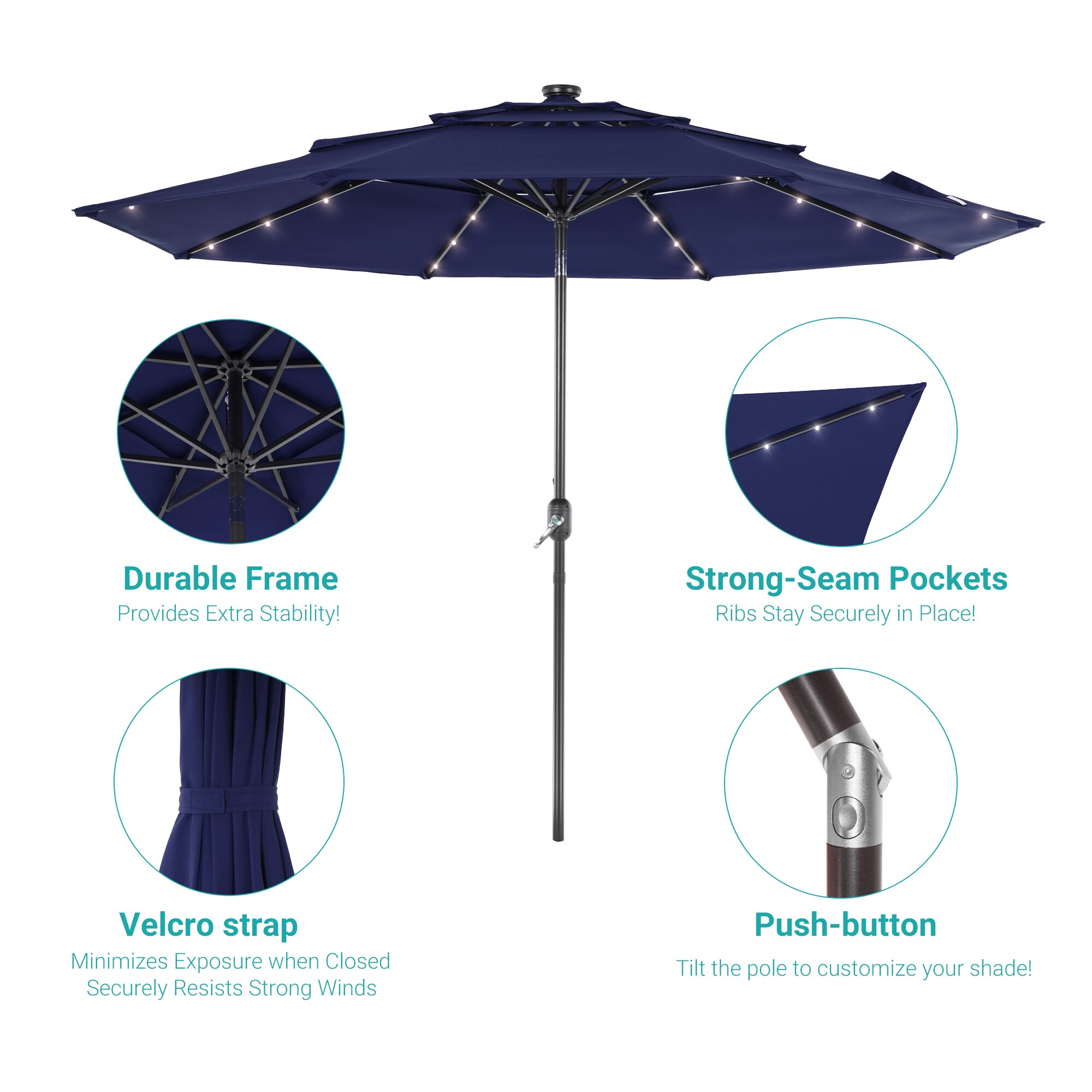Sonkuki SD-MK-LED10NY Umbrellas-2 - View #5