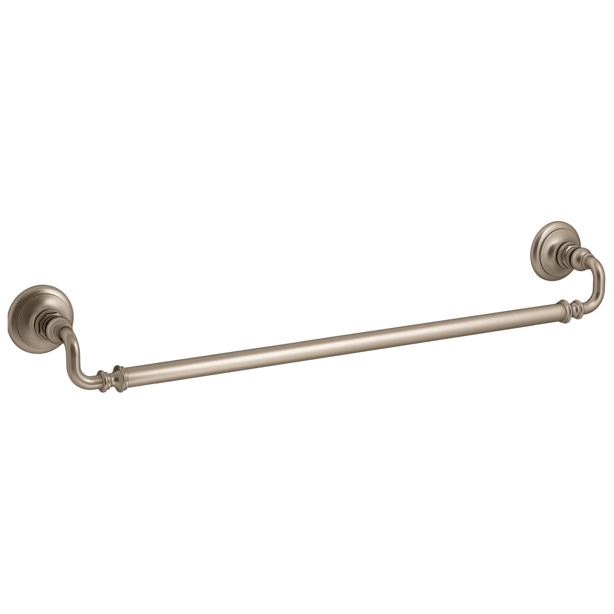 KOHLER 72568-BV Artifacts 27-in Vibrant Brushed Bronze Wall mount Single Towel Bar