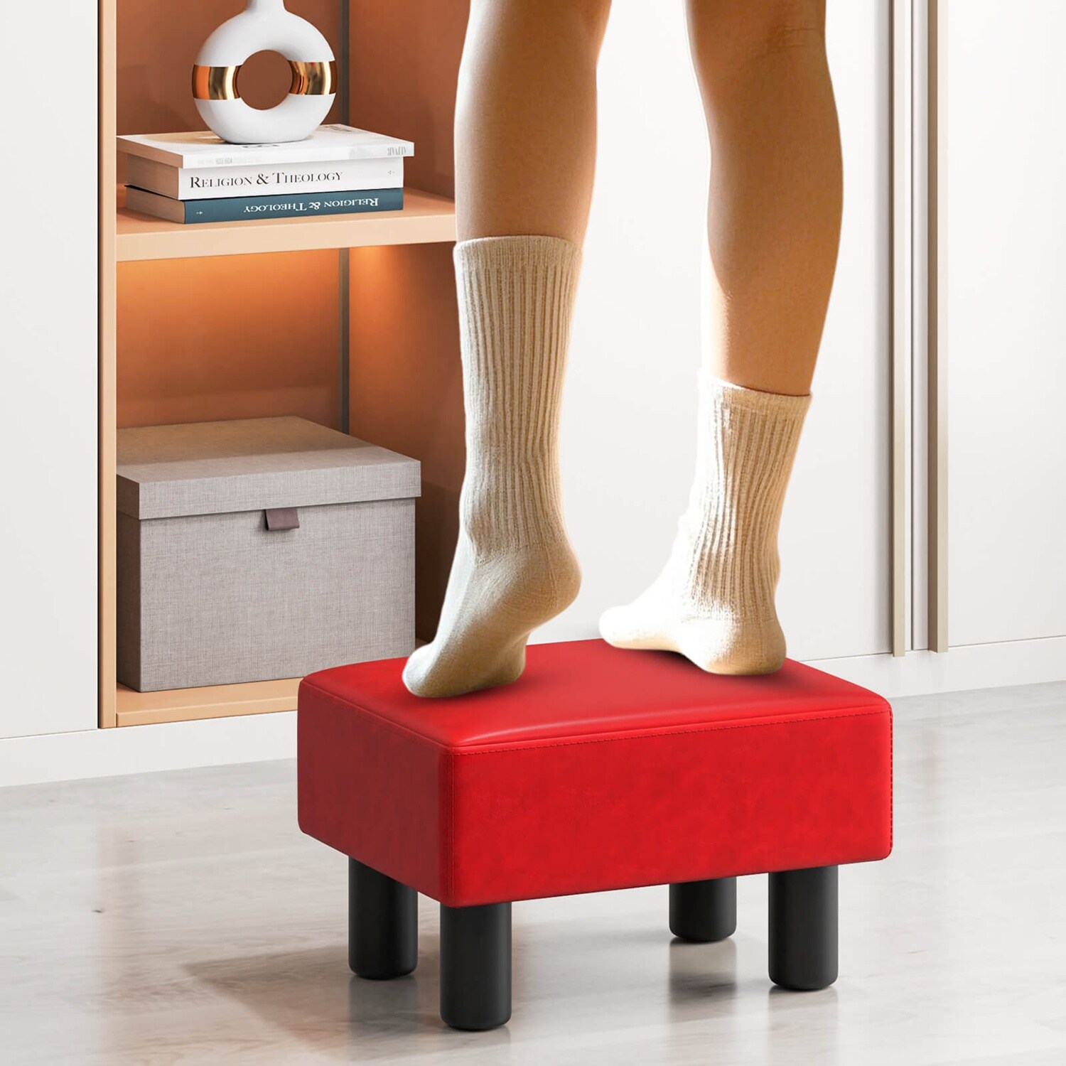 Costway CSHY004492 Indoor-Ottomans - View #4