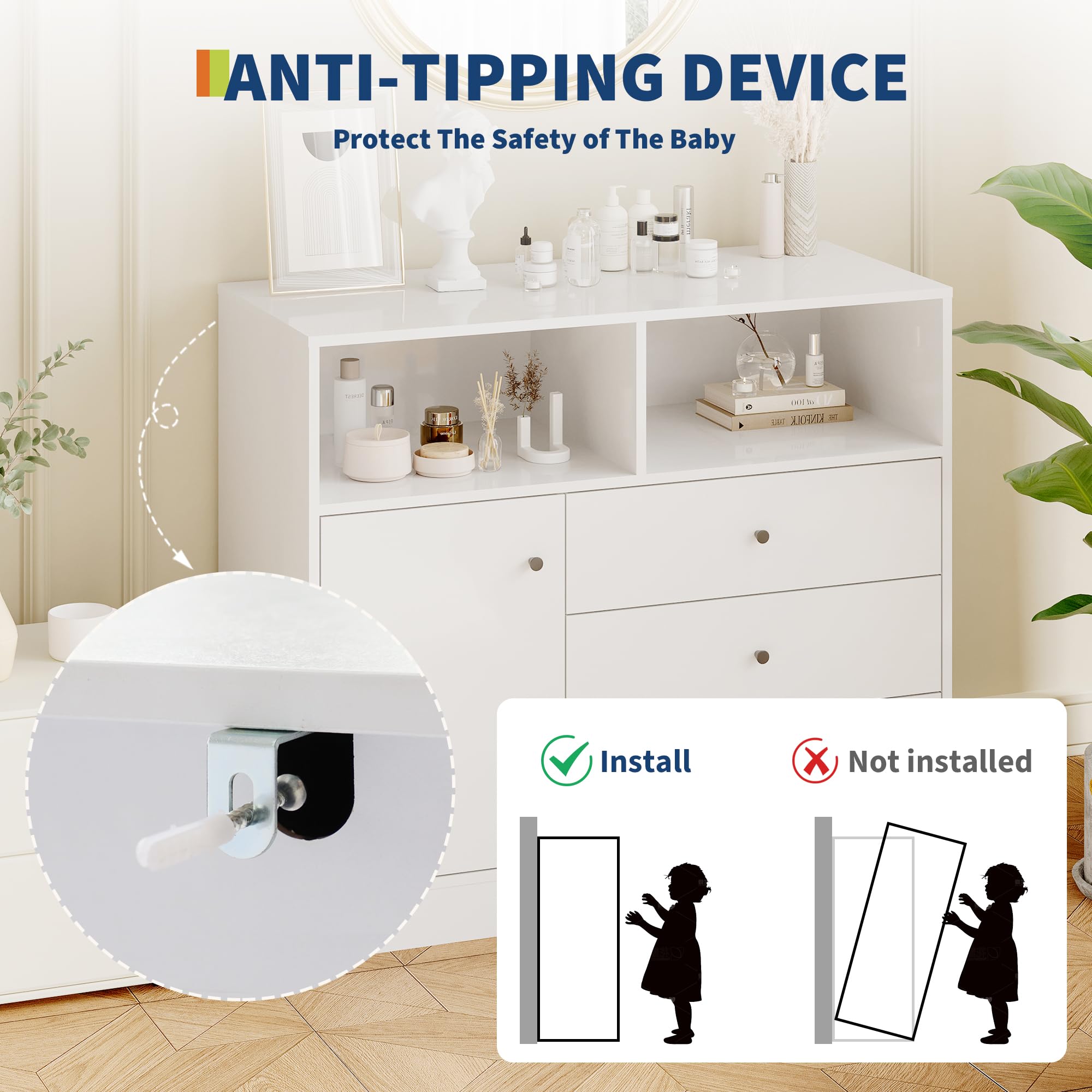 Garvee DKVH6LHT45 Baby-Changing-Stations - View #4
