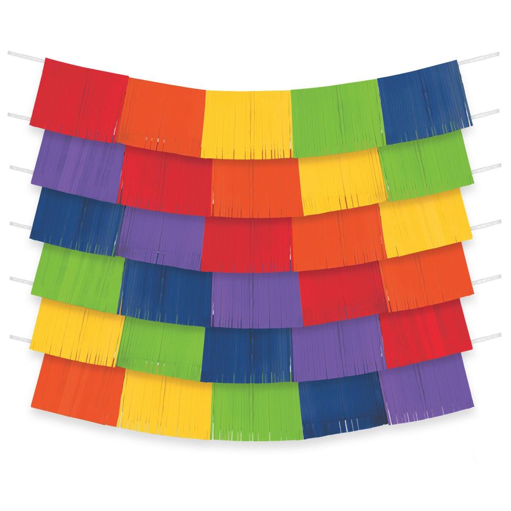 Amscan 244400.90 Rainbow Decorating Backdrops