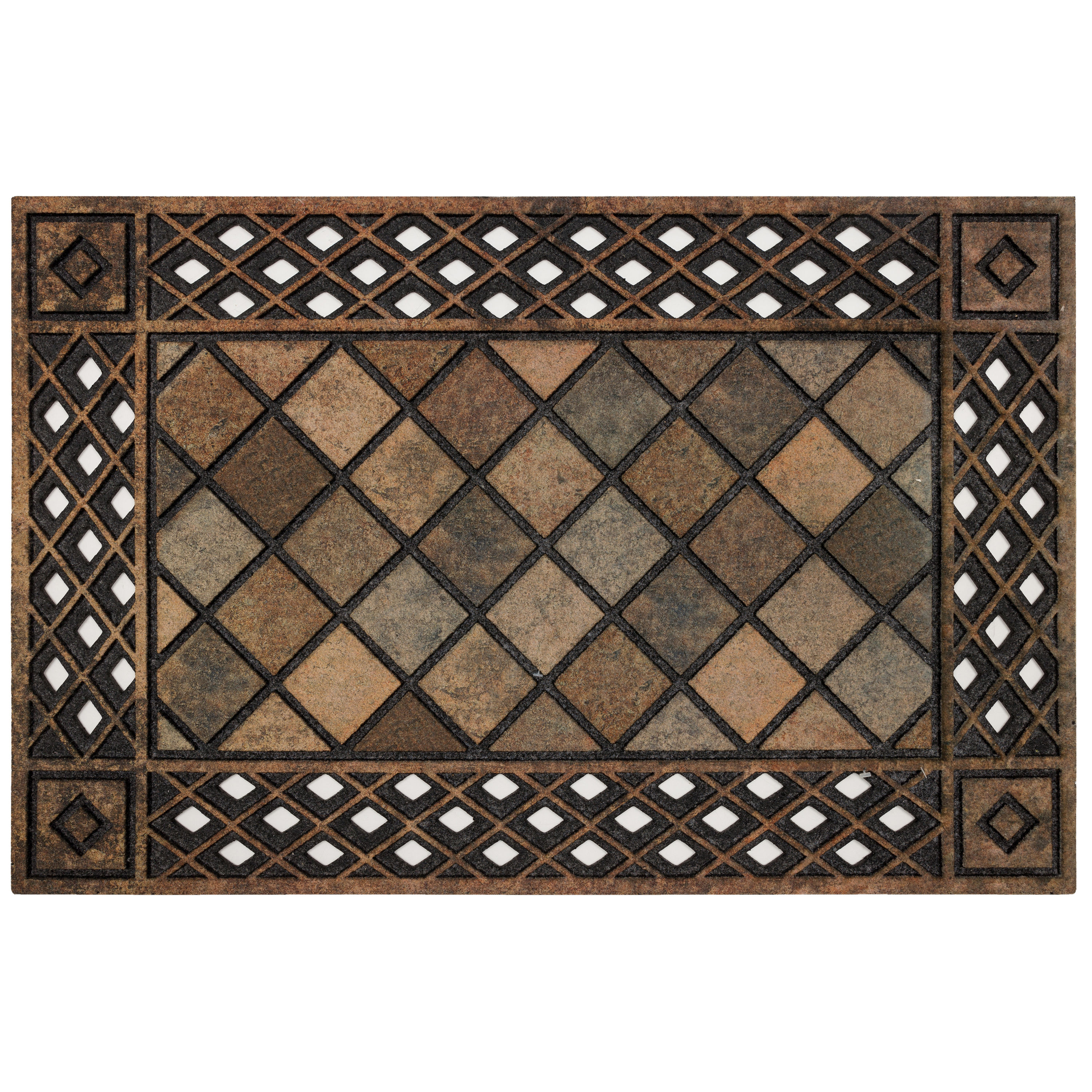 Style Selections Welcome Door Mat Home Rug Entrance Carpet Doormat Entry Decor 