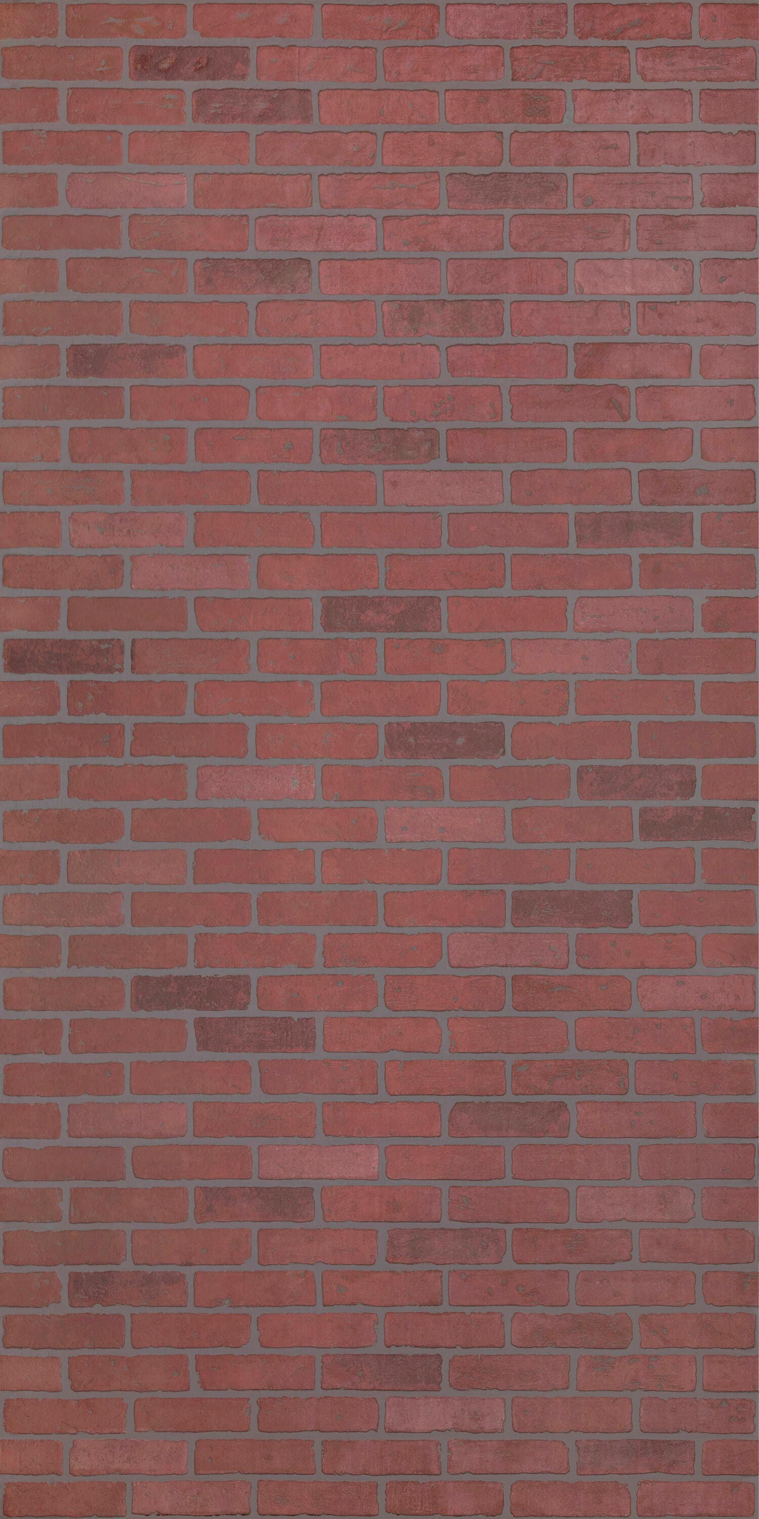Style Selections 7/32-in x 48-in x 96-in Embossed Red Asian hardwood Hardboard Wainscoting Faux Brick Wall Panel