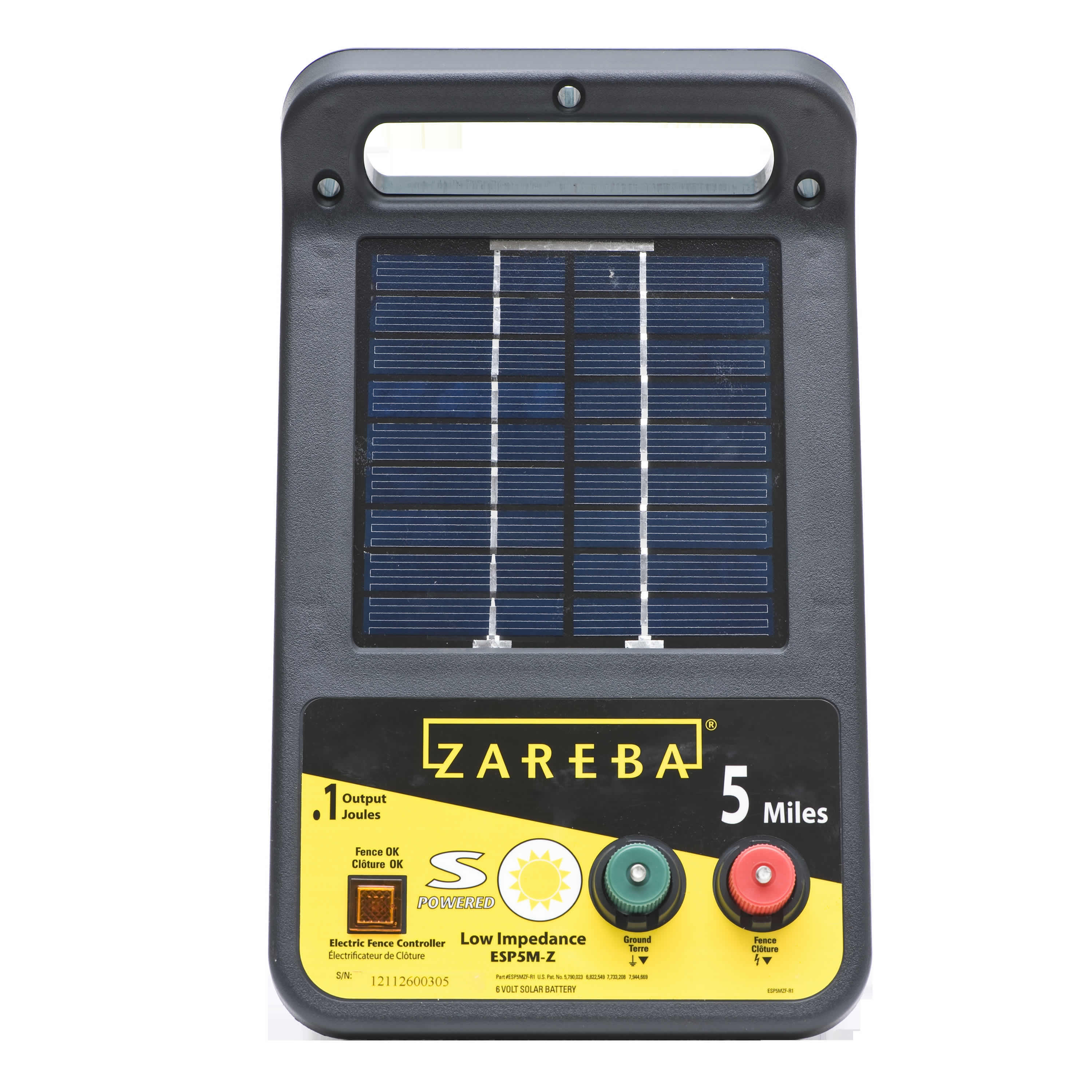 Zareba Systems 5 Mile Solar Low Impedance Fence Charger in the Electric  Fence Chargers department at 