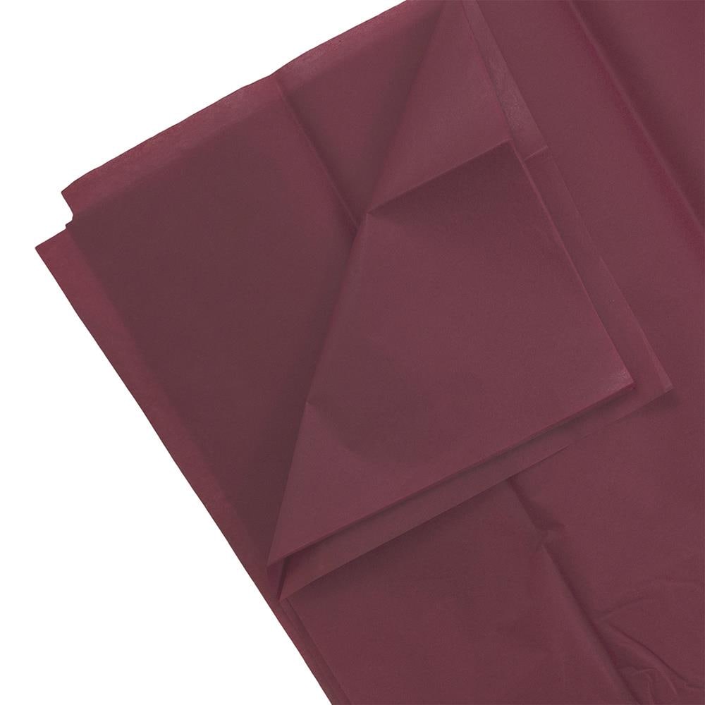 Jam Paper Tissue Paper Burgundy 20 Sheets/Pack (1155680a)