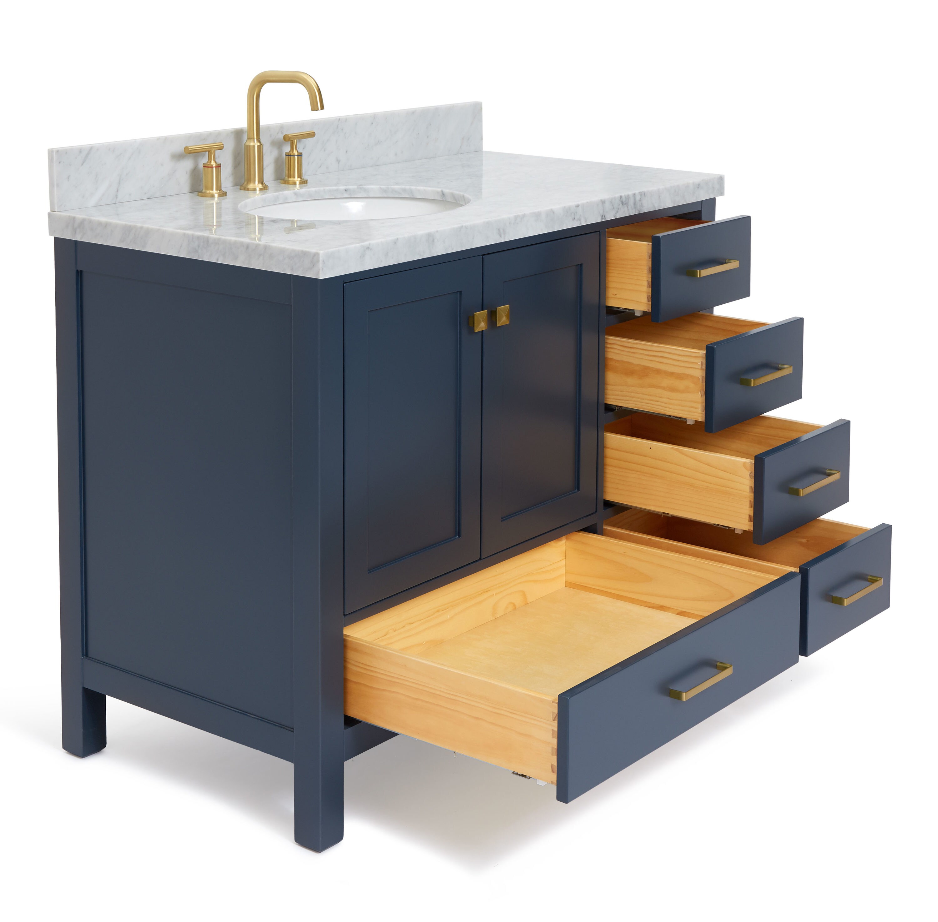ARIEL A043S-L-VO-MNB Bath-Vanity-Combo - View #5