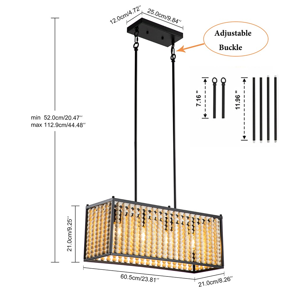 Oukaning HG-HCX5431-486US Pendant-Lights - View #4