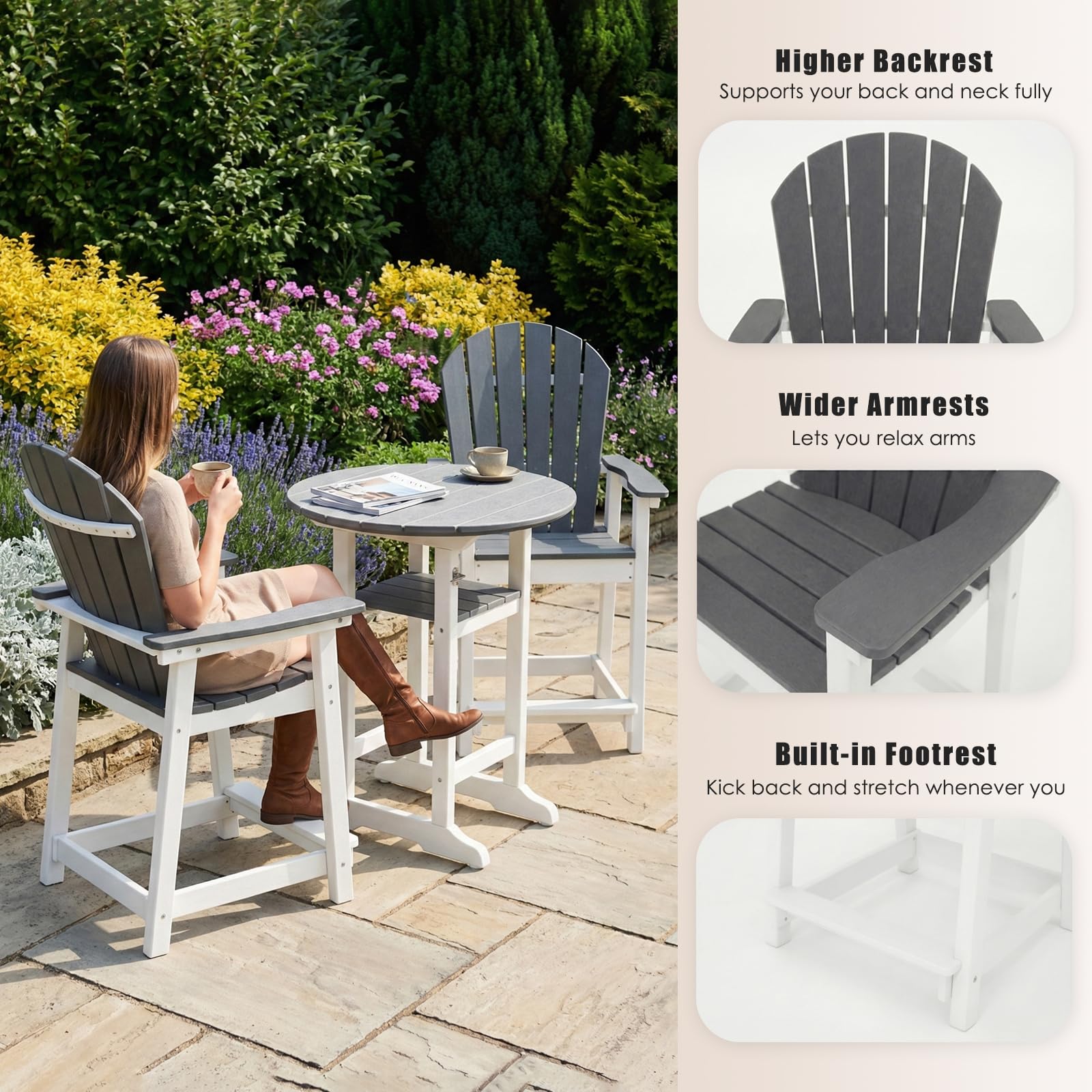 Decksplore BSHCB0005GW3 Patio-Conversation-Sets - View #6