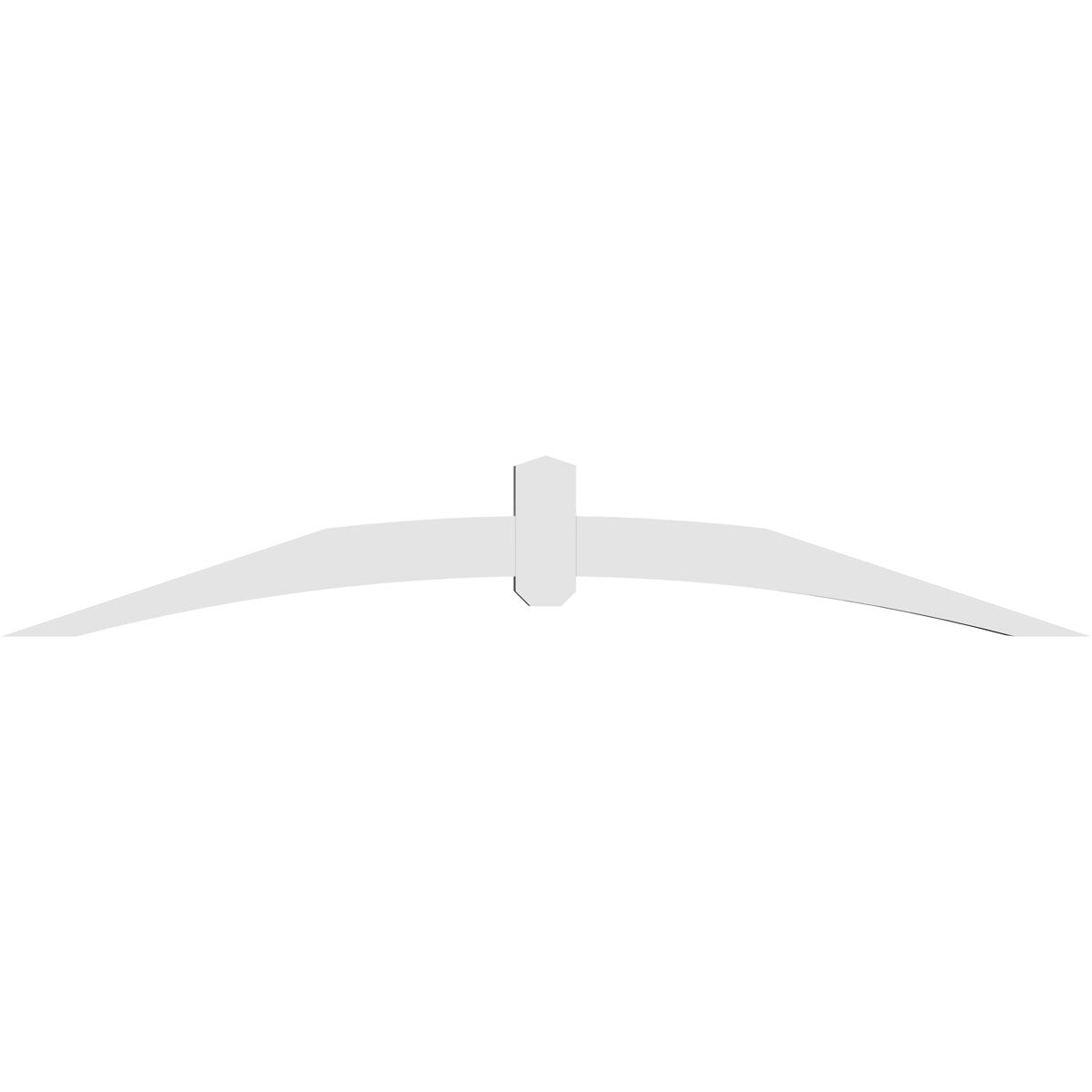 Ekena Millwork GBP072X12X0404ARC00 Exterior-Brackets-Braces - View #4