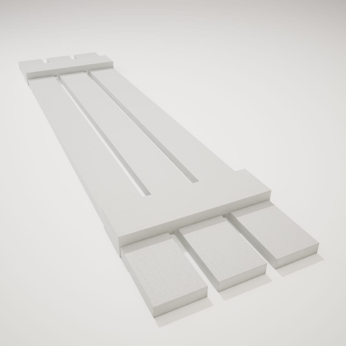 Ekena Millwork LS3C12X02600WH Exterior-Shutters - View #5