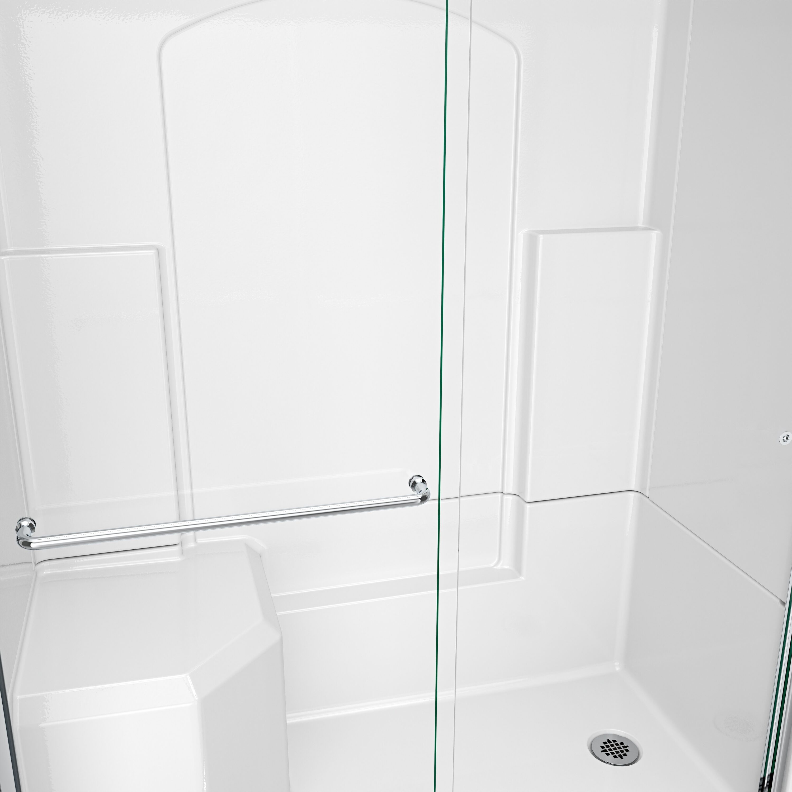 Laurel Mountain L3660SH1S4PLWC3 Alcove-Shower-Kit - View #5