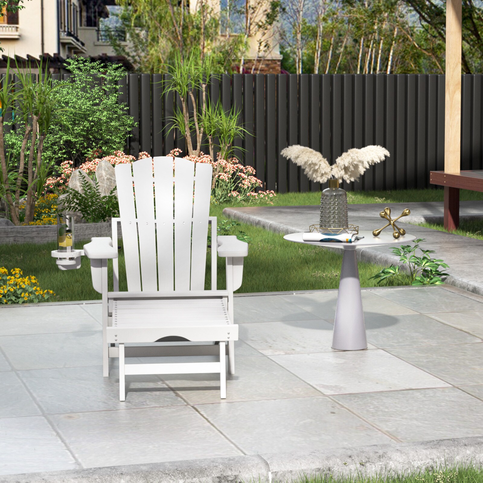 GARSING AC-WHITE Patio-Chairs - View #4
