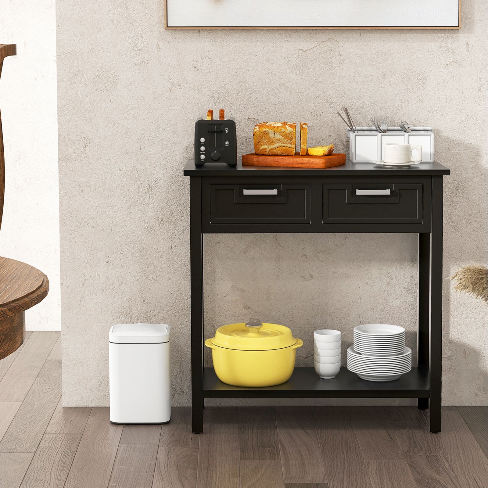 Slickblue D-CO-KB31156WH Console-Sofa-Tables - View #2