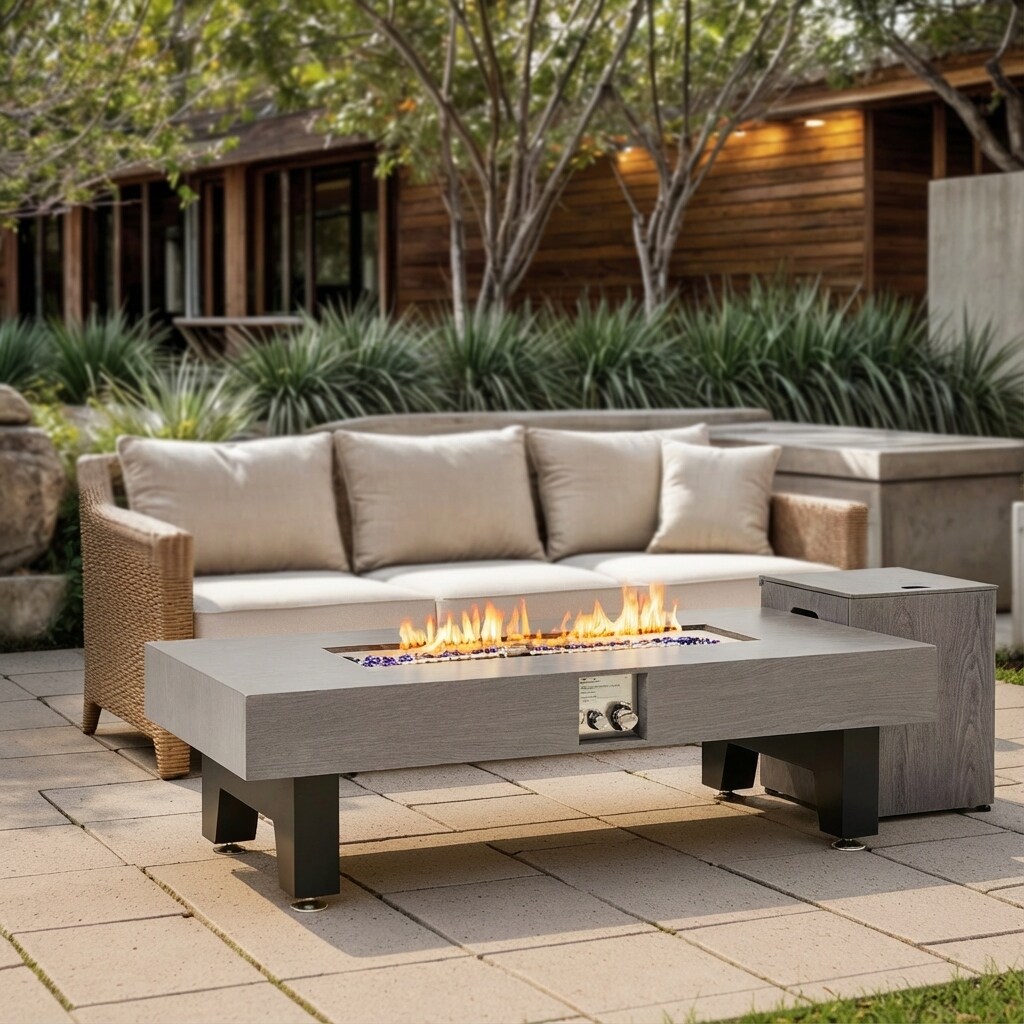 Dexmalle W3131P415746 Outdoor-Gas-Firepits - View #2