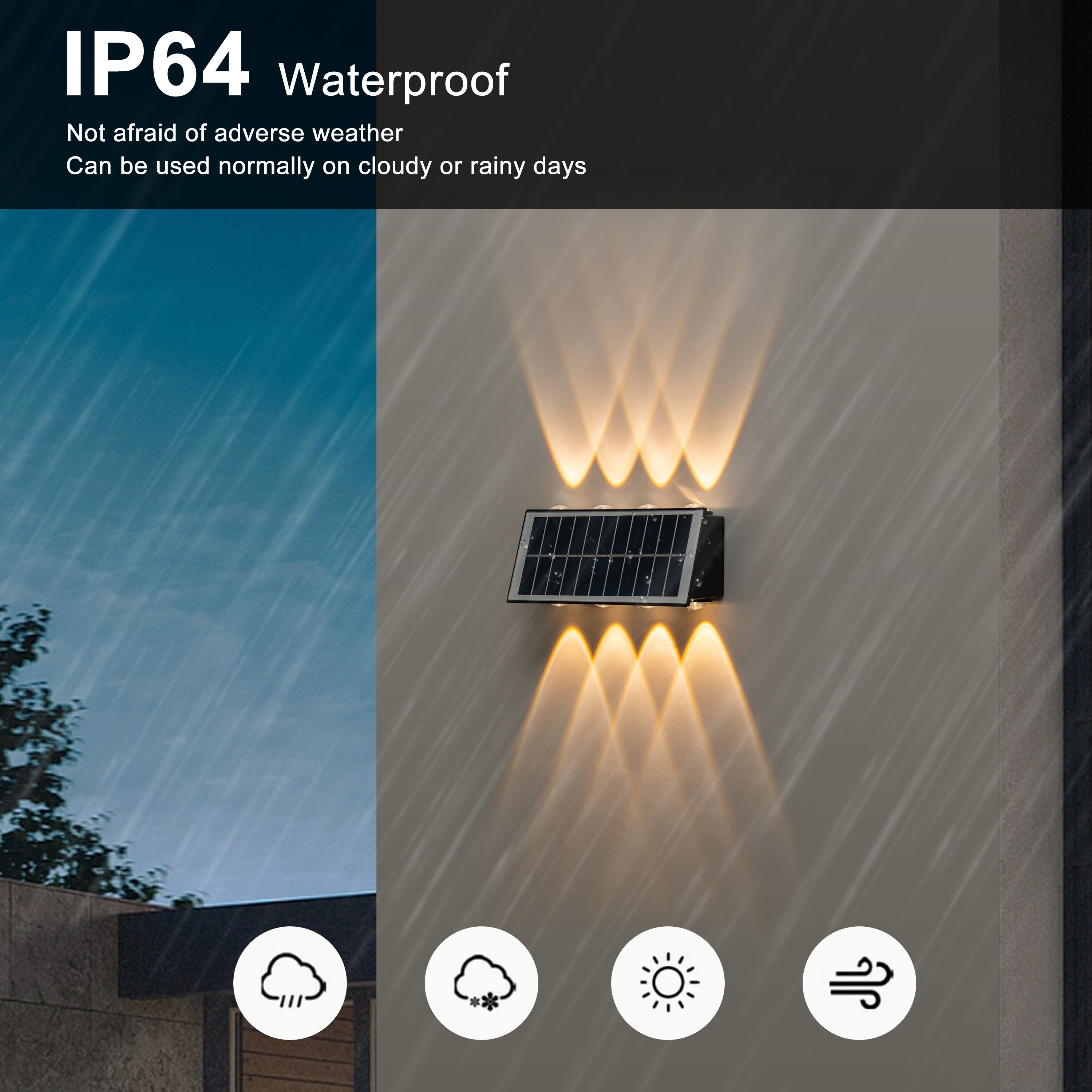 C Cattleya CA2314-2W Outdoor-Wall-Lighting - View #5