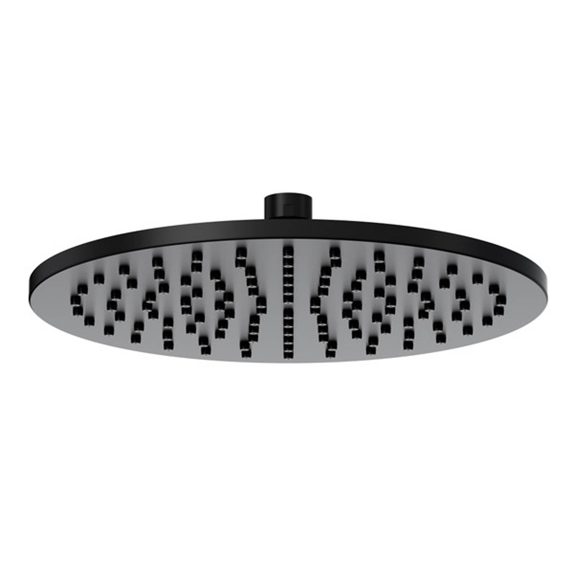 Rohl 100126RS1MB Matte Black Sold separately Single function 9.84-Inches Round Shower Faucet