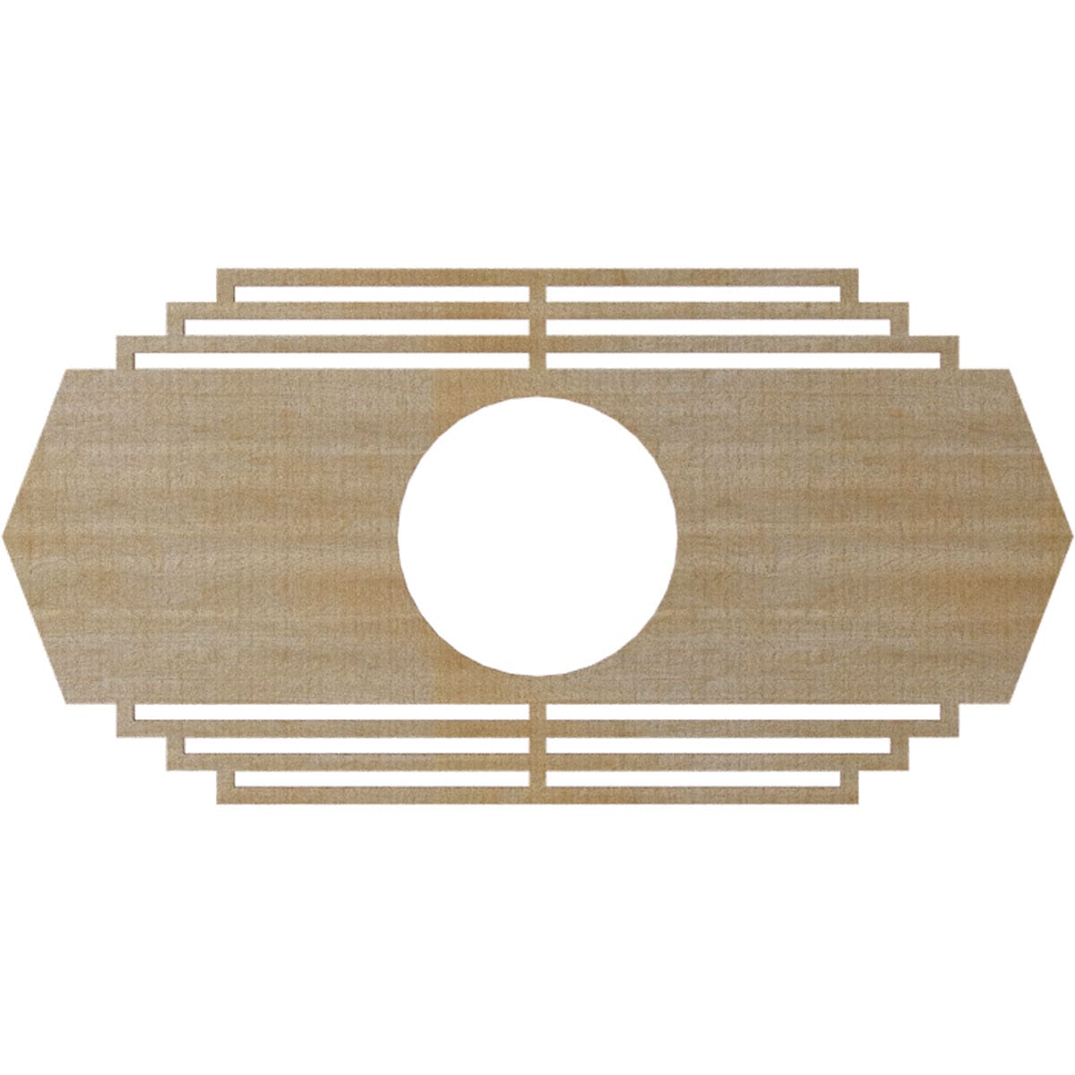 Ekena Millwork CMWP22X11X0250CSHI Ceiling-Medallions - View #4