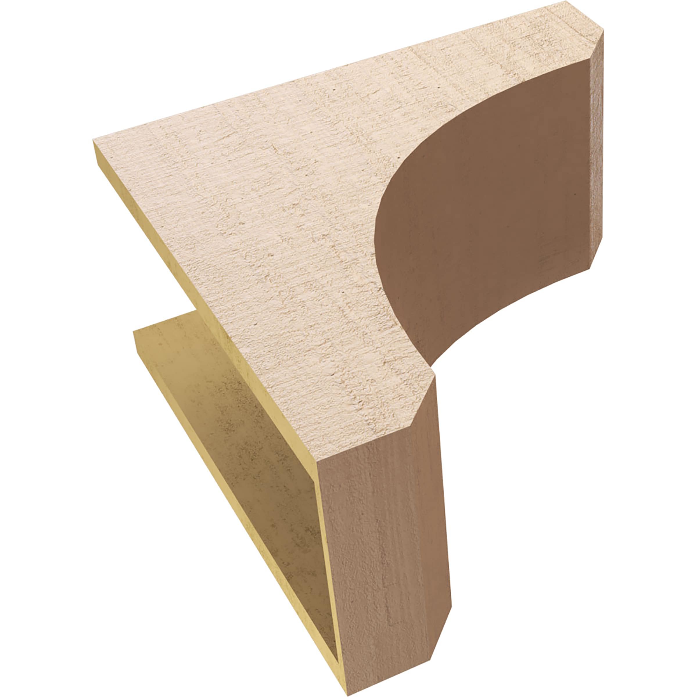 Ekena Millwork CORU09X18X18LGYRCPR corbels - View #6