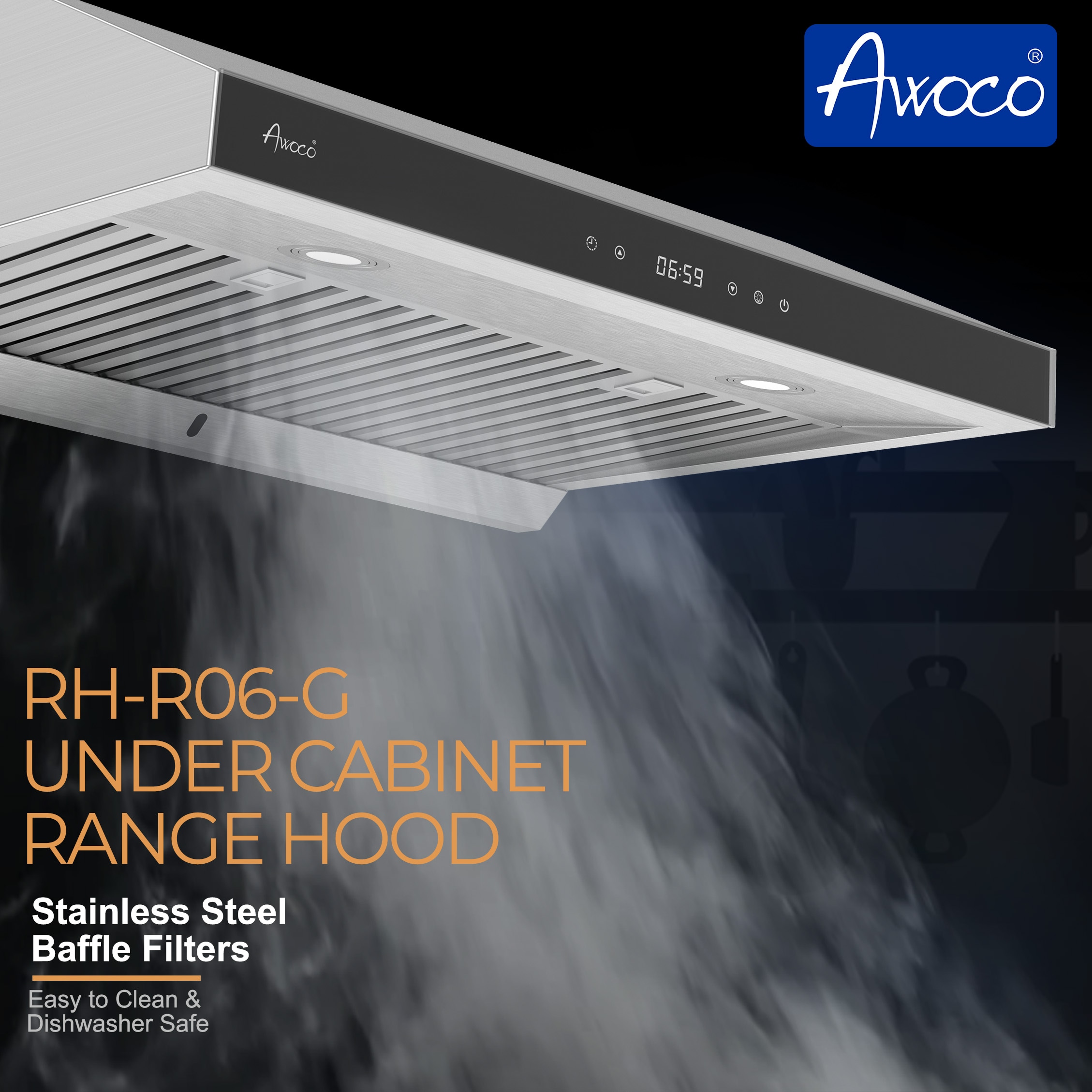 Awoco RH-R06-G30 Undercabinet-Range-Hoods - View #7