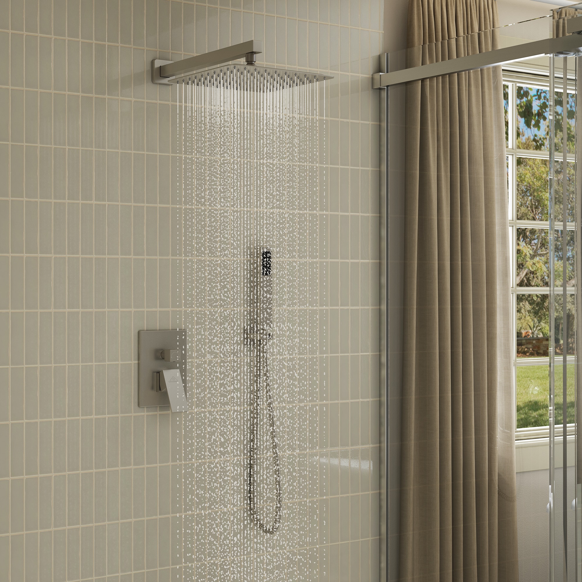 CASAINC M6066-A-10-BN Showerhead-Bar-Panels - View #4