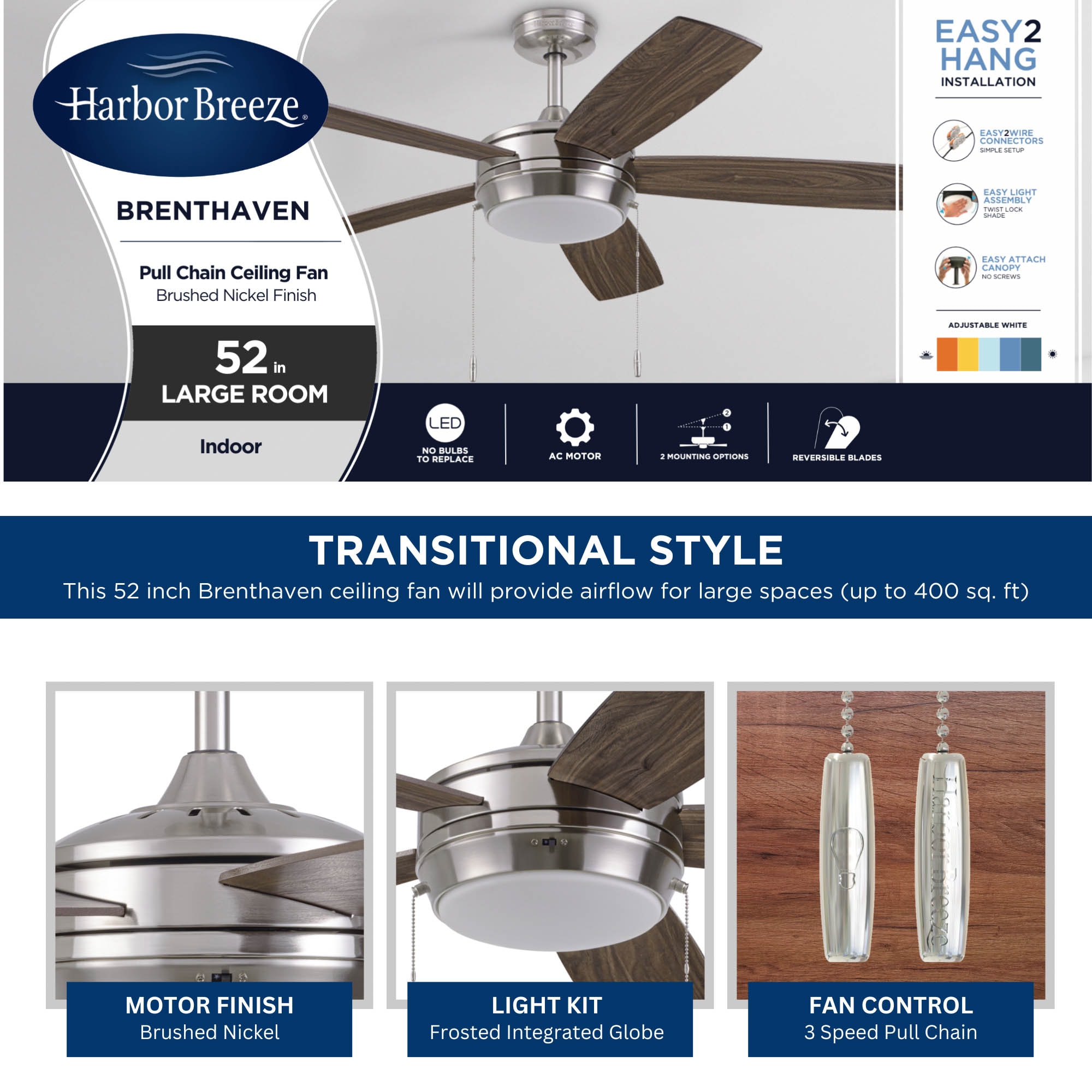 Harbor Breeze 43374 Ceiling-Fans - View #3