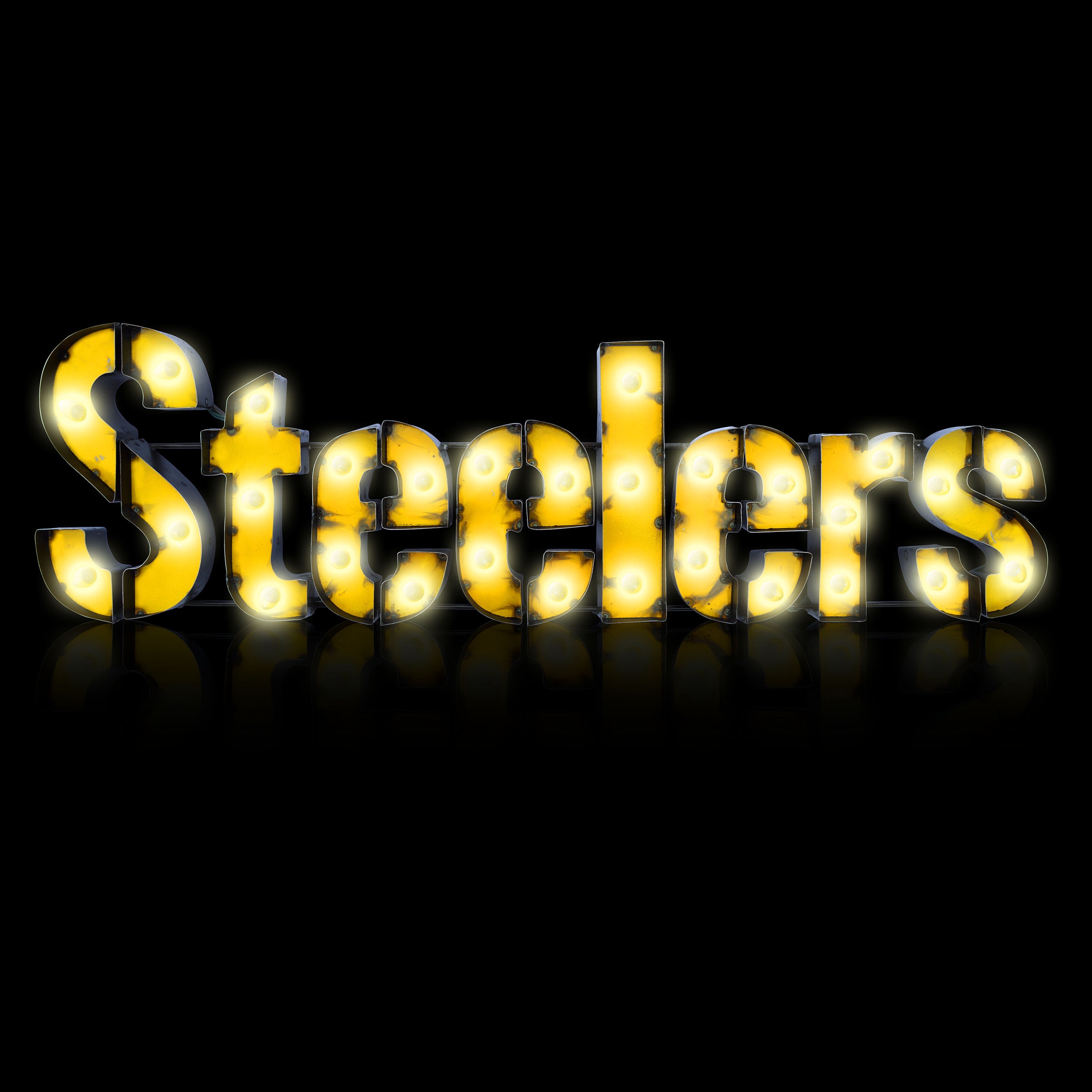 IMPERIAL Pittsburgh Steelers Home Team Advantage 24 in. LED Lighted Sign  IMP 601-1004 - The Home Depot