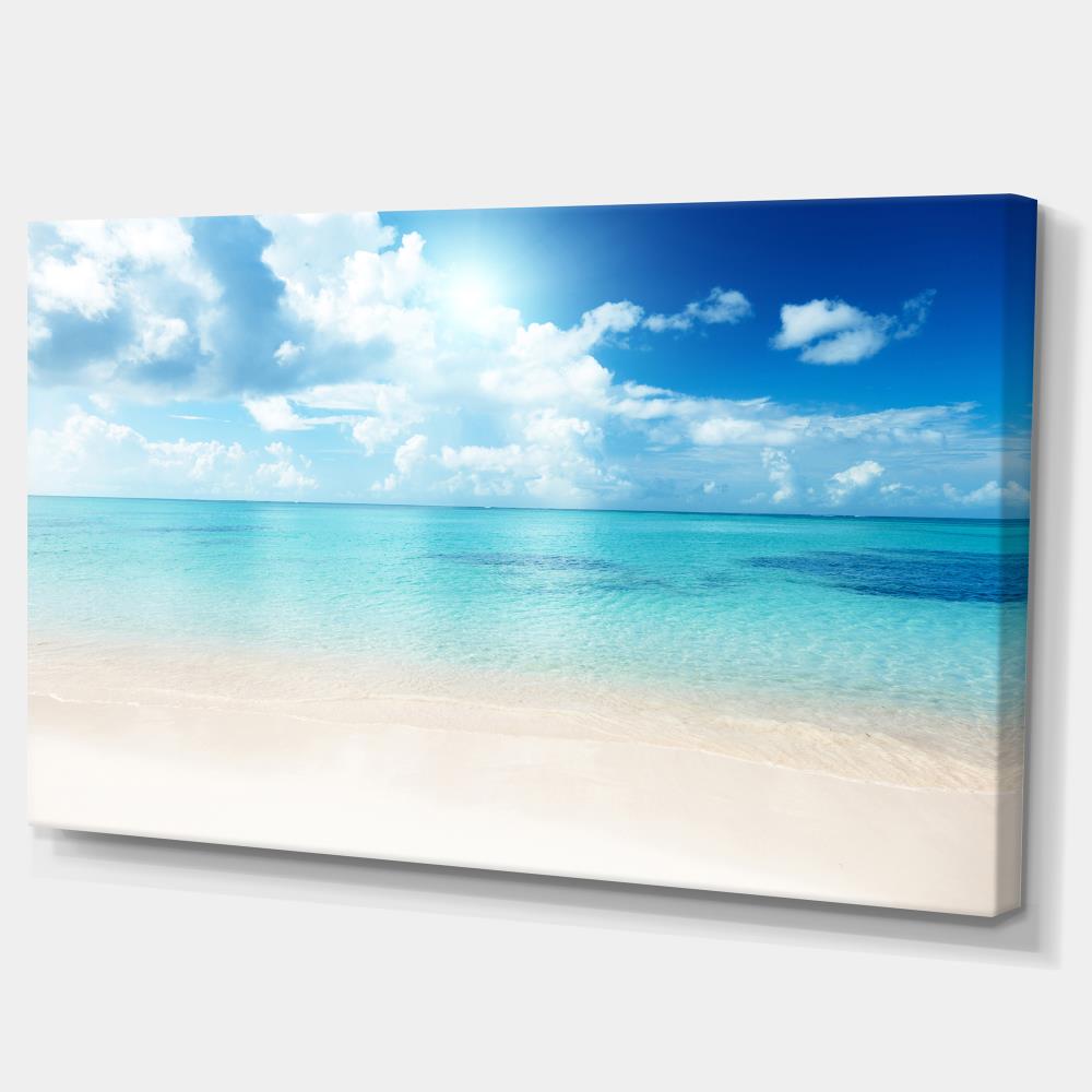 Designart 20-in H x 40-in W Coastal Print on Canvas at Lowes.com