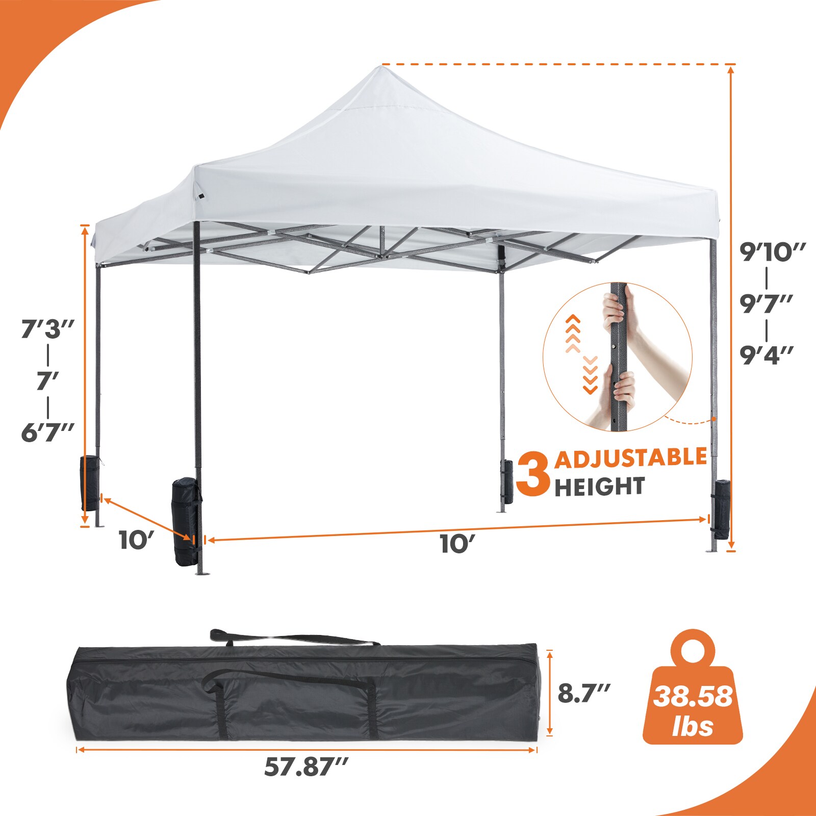 ToolCat BZ2-44-PW Wood-Resin-Gazebos - View #5