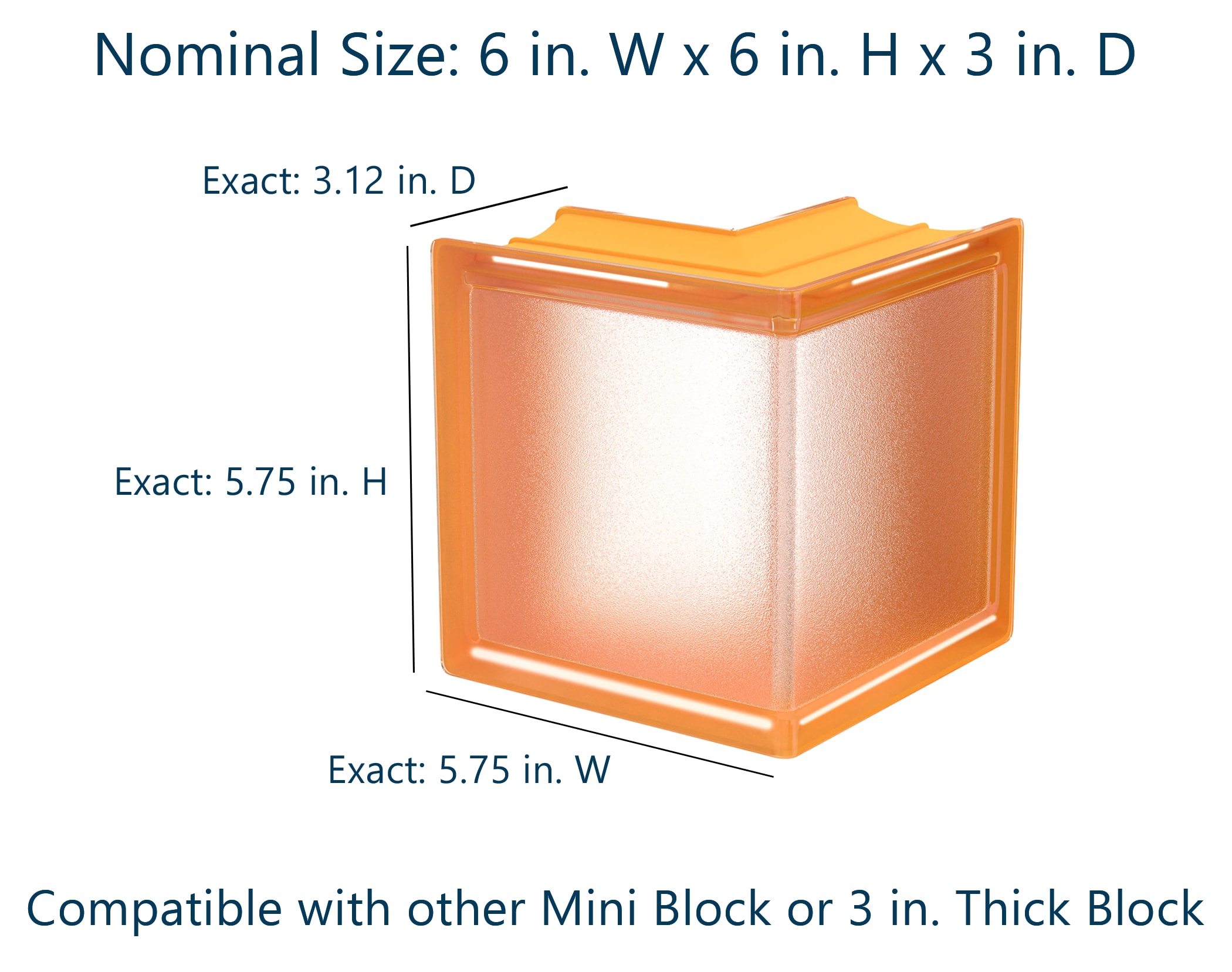 myMINIGLASS 123415 Glass-Block - View #3