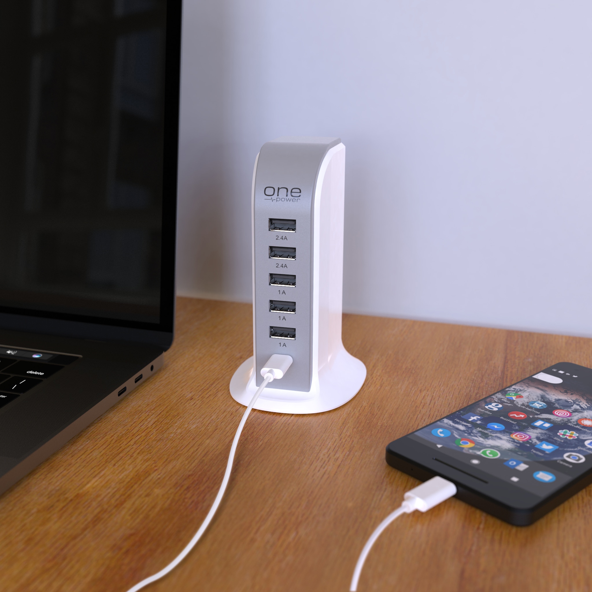 Regleta Smart USB Blanca WP9 – Do it Center