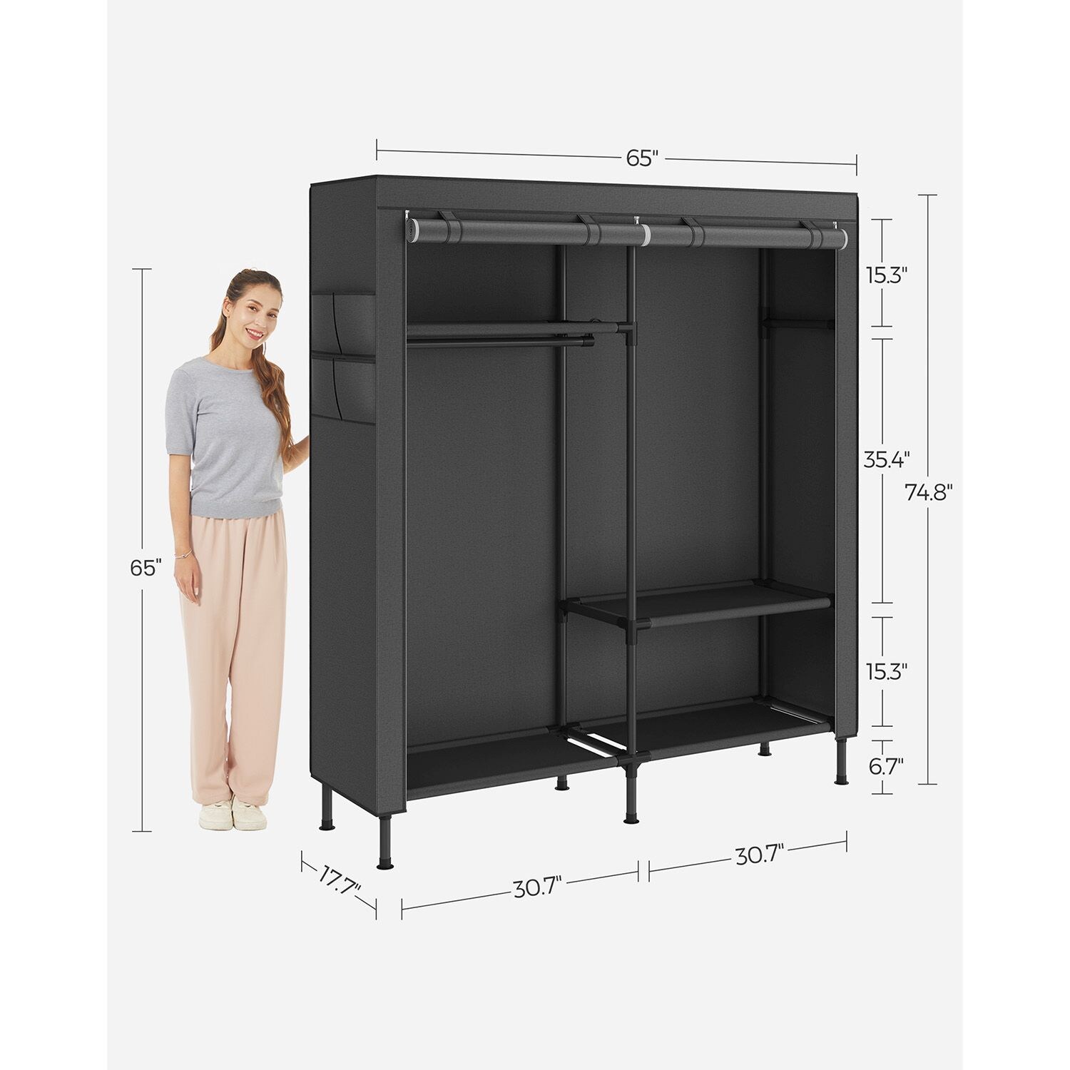 Slickblue D-SM-20B103RDRU Garment-Racks - View #7