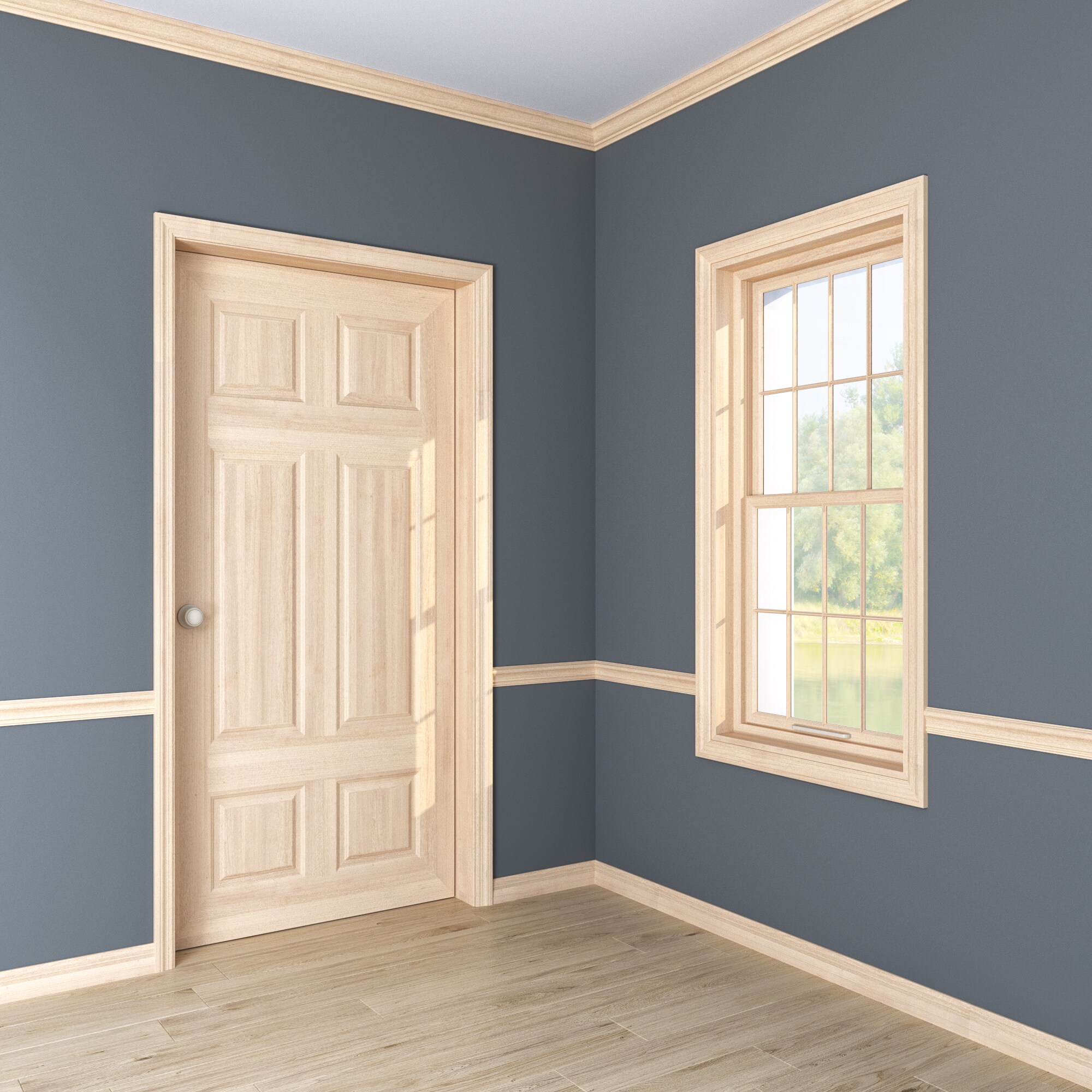 RELIABILT 11/16-in x 2-1/4-in x 10-ft Unfinished Pine 366 Casing