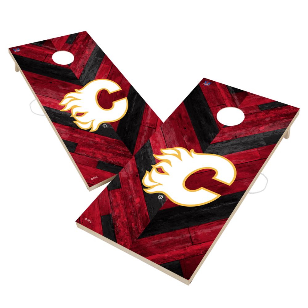 Victory Tailgate Calgary Flames Outdoor Corn Hole in the Party Games