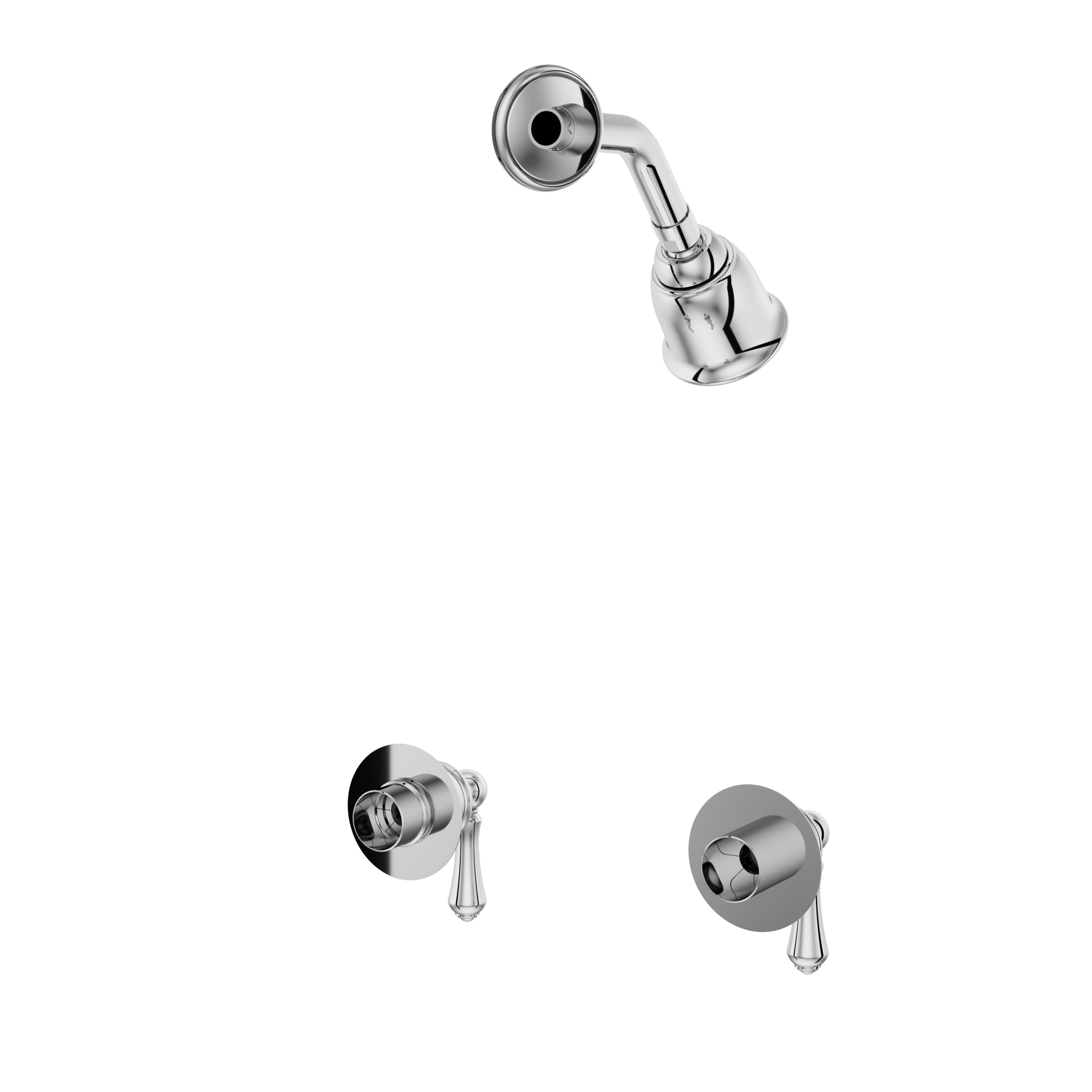 Pfister 07 Series Chrome 2-handle Bathtub and Shower Faucet in the 