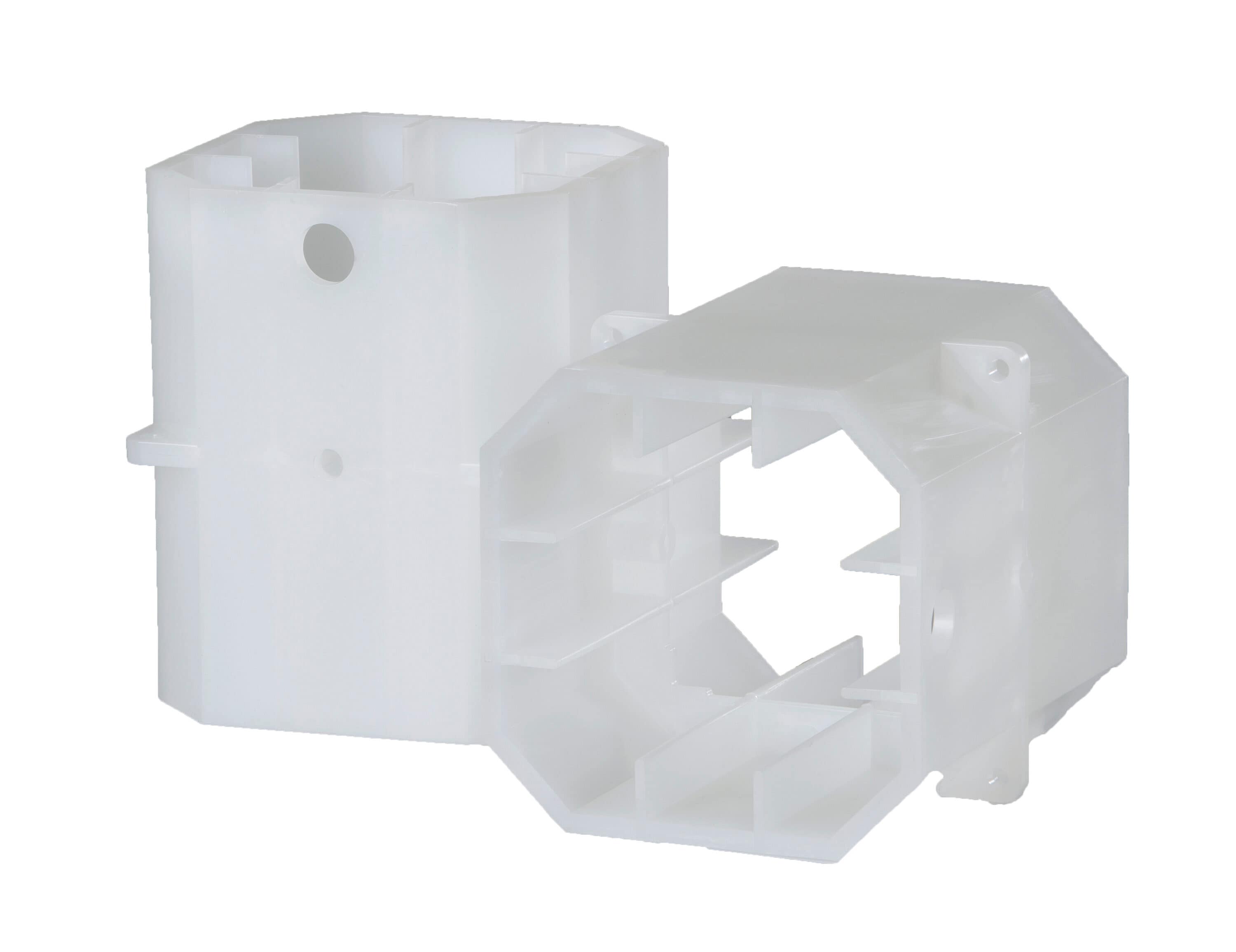 TimberTech AZTSMP6ADAPTOR 4.0-in x 6.0-in White Composite Post connector
