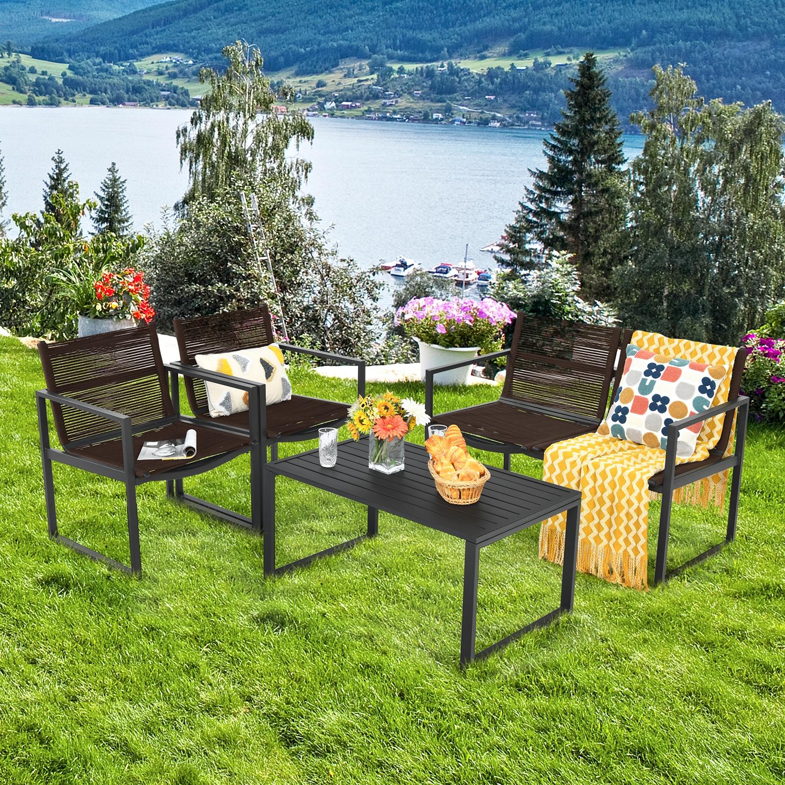 BABOOM BOM-W64412-CO Patio-Conversation-Sets - View #2