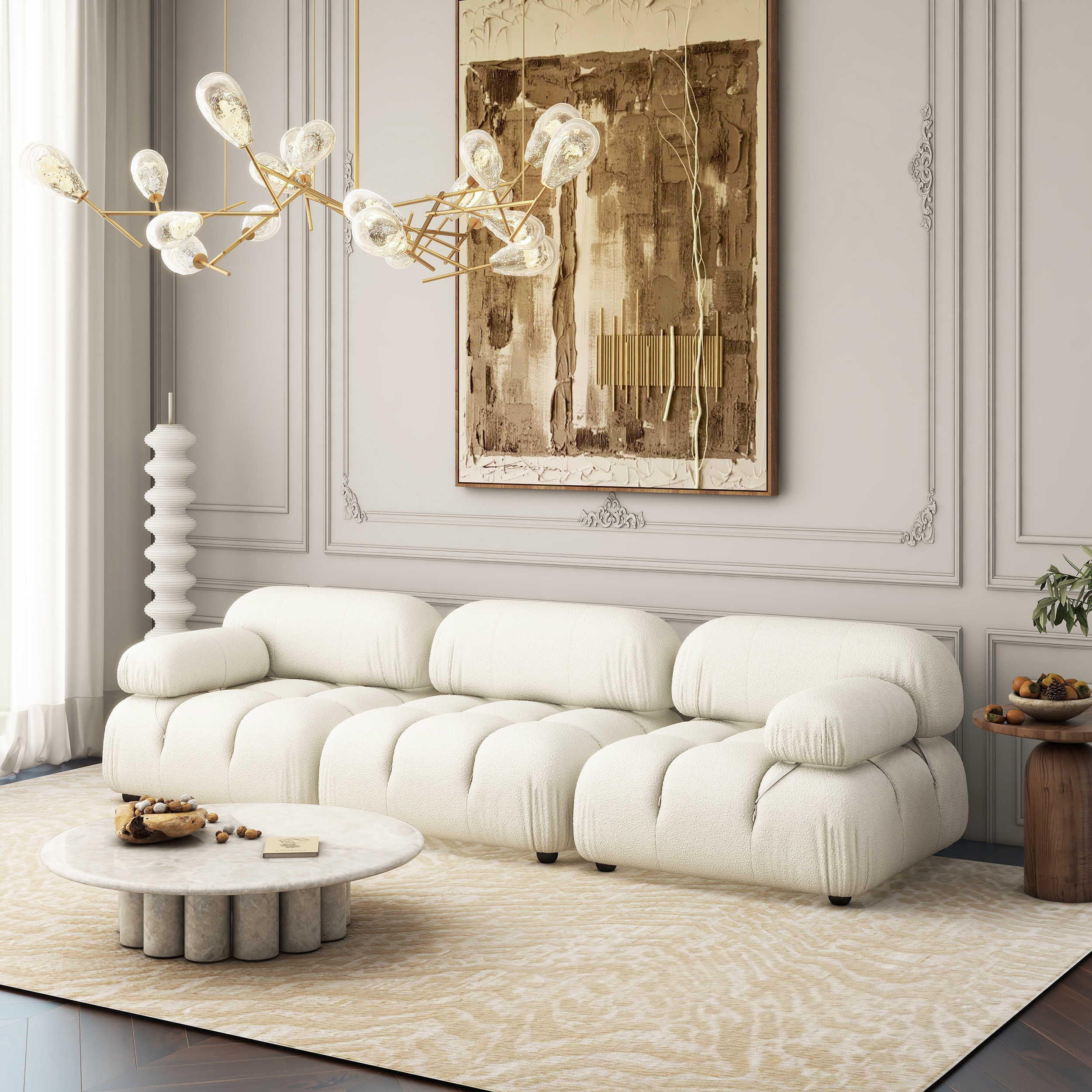Jennifer Taylor Home 64260-3-MBW-MY Sofas-Loveseats - View #2