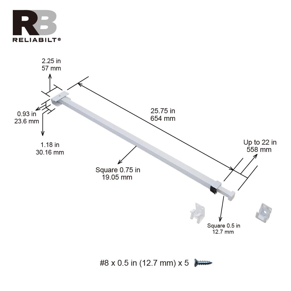 RELIABILT 34031PHSLG Door-Security-Bars - Thumbnail View #3