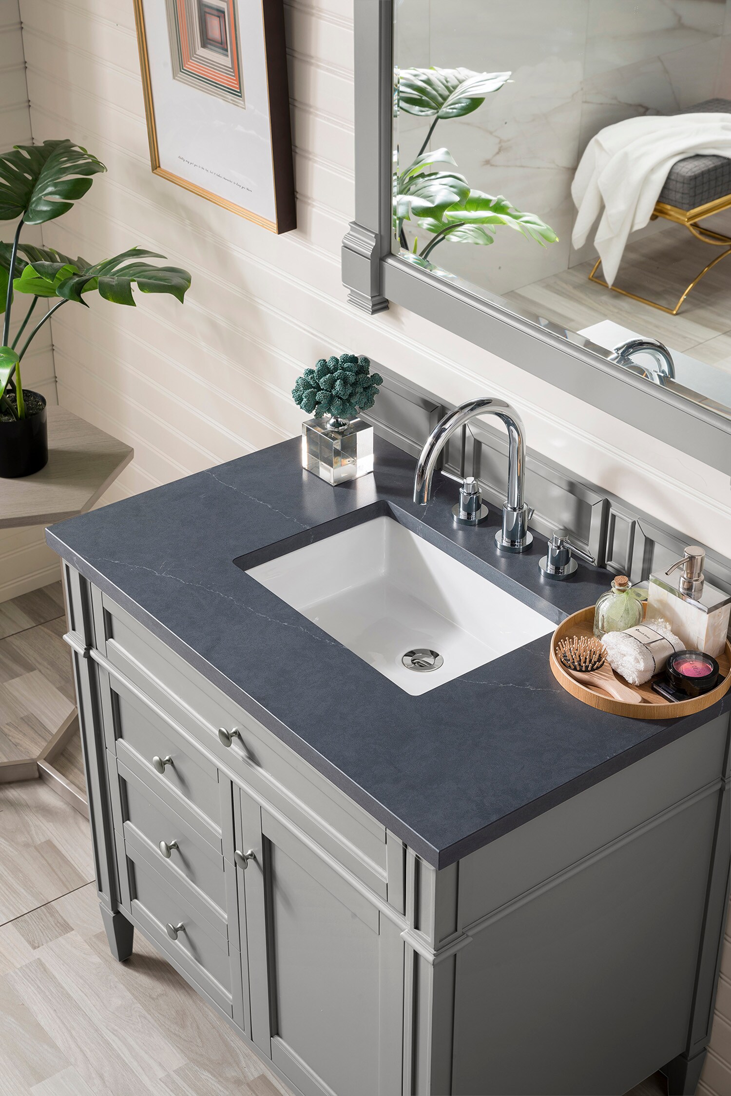 James Martin Vanities 650-V36-UGR-3CSP Bath-Vanity-Combo - View #3